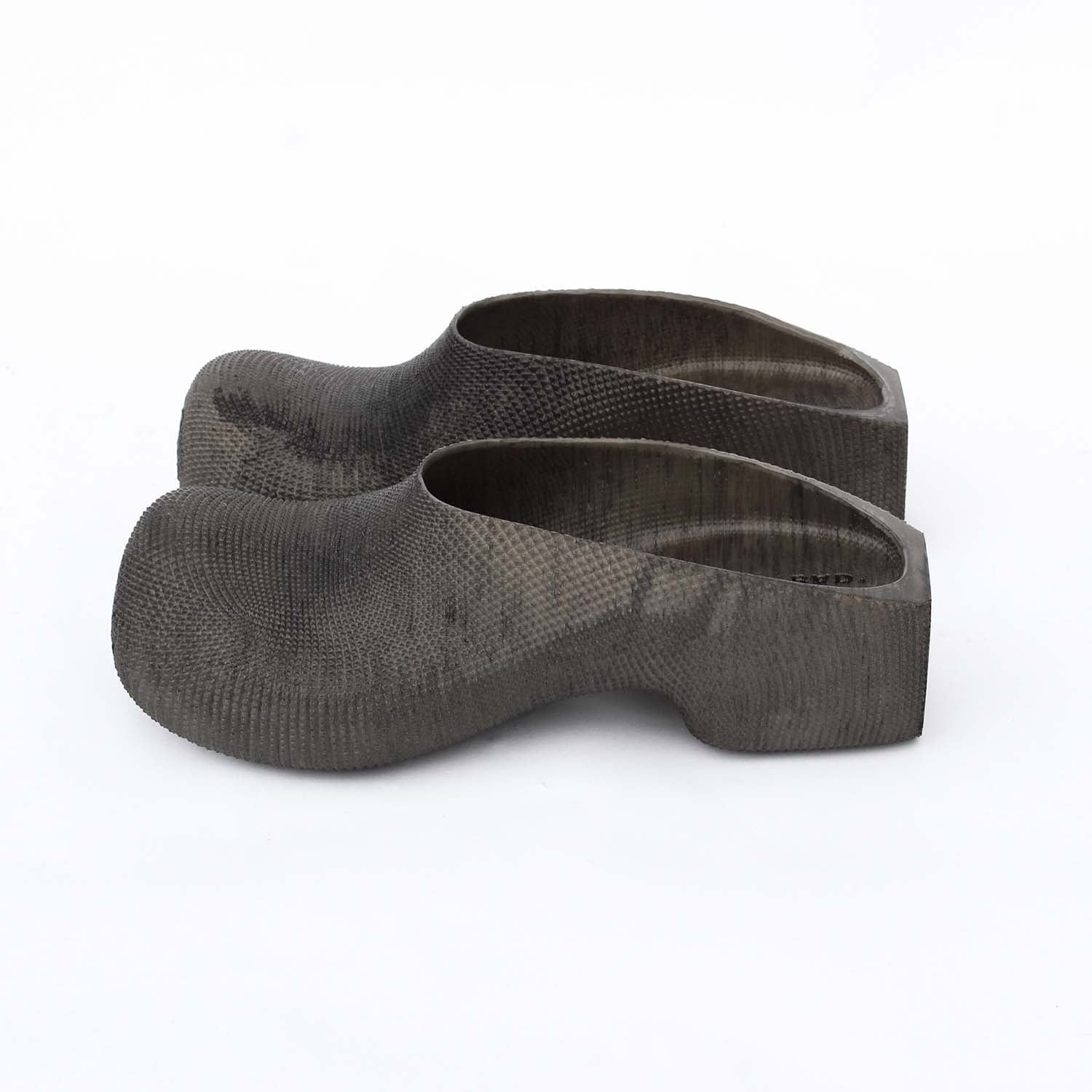 Heeled Clogs - Dark