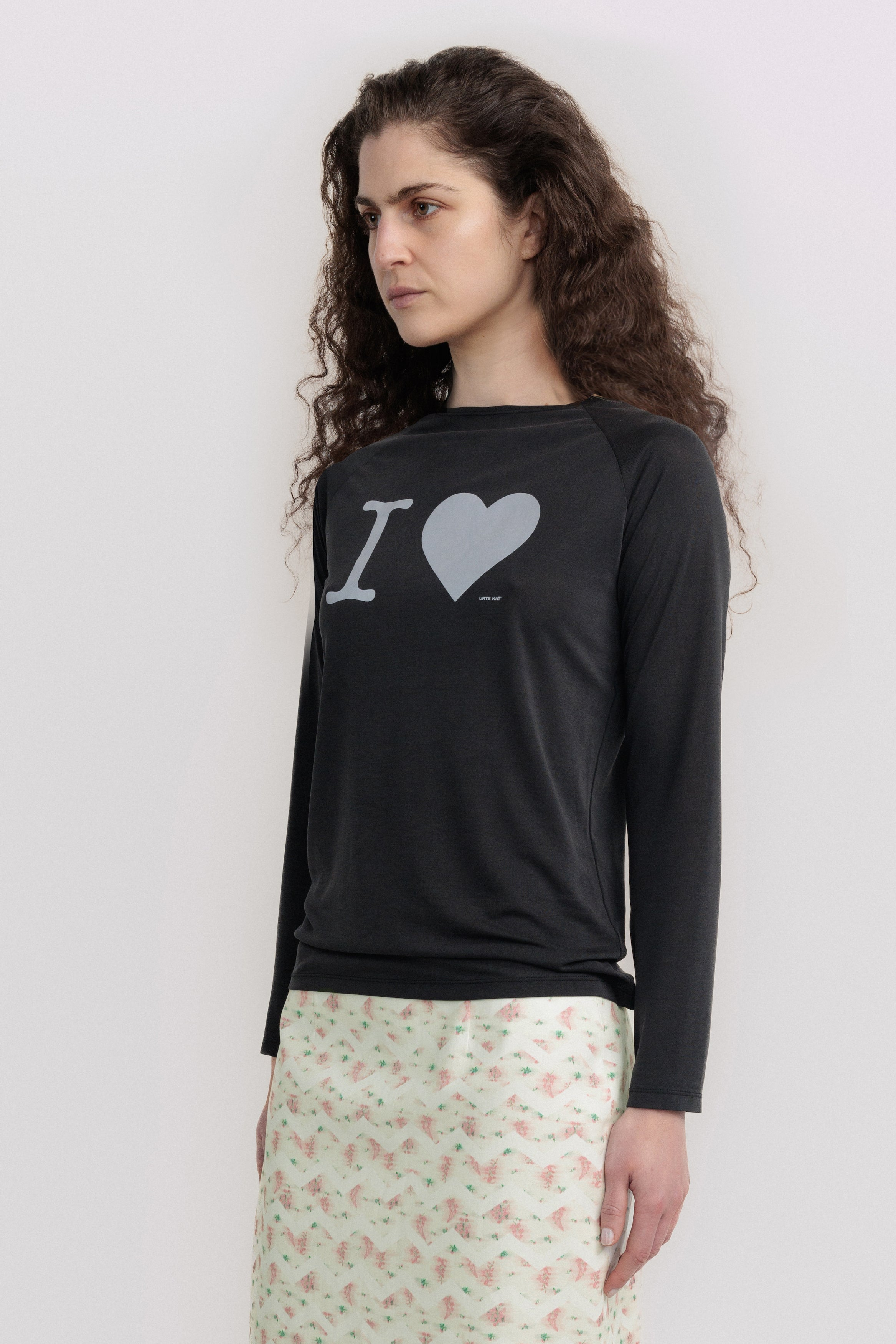 'i love' top