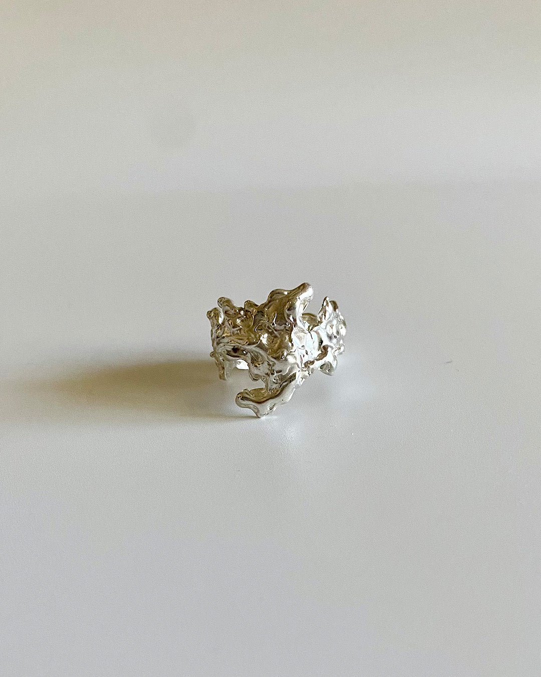 Visceral ring - silver