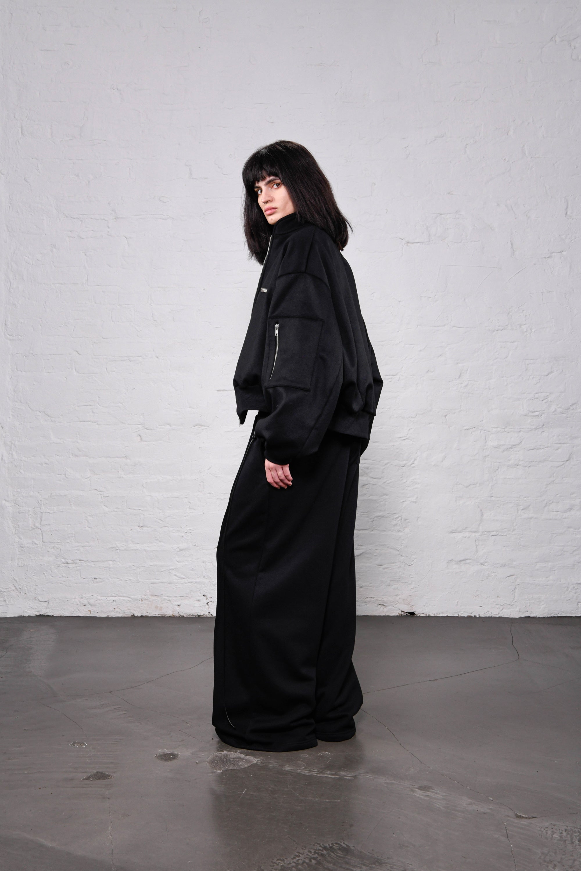 Bomber jacket black