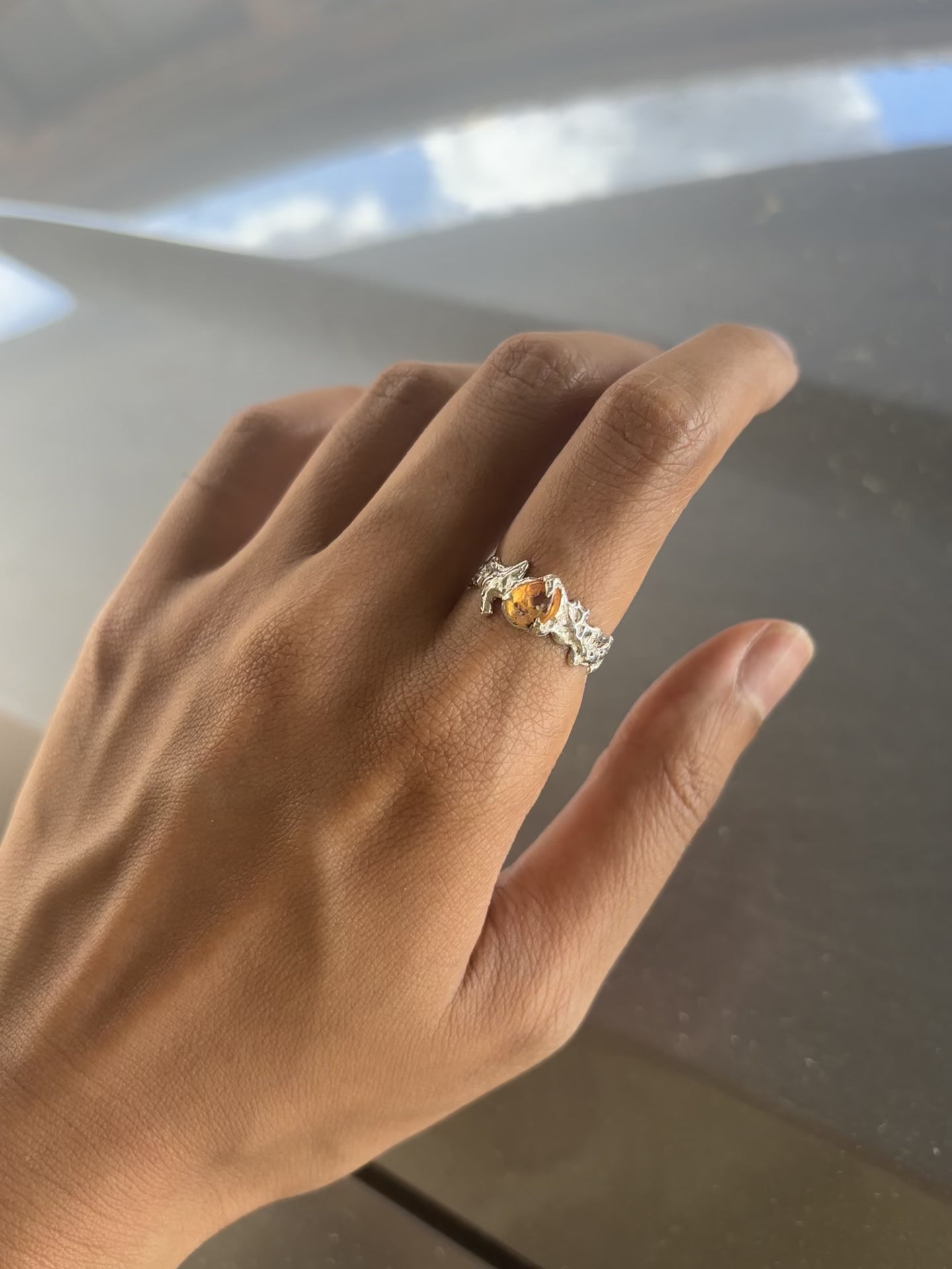 Ember ring - size m 1/2