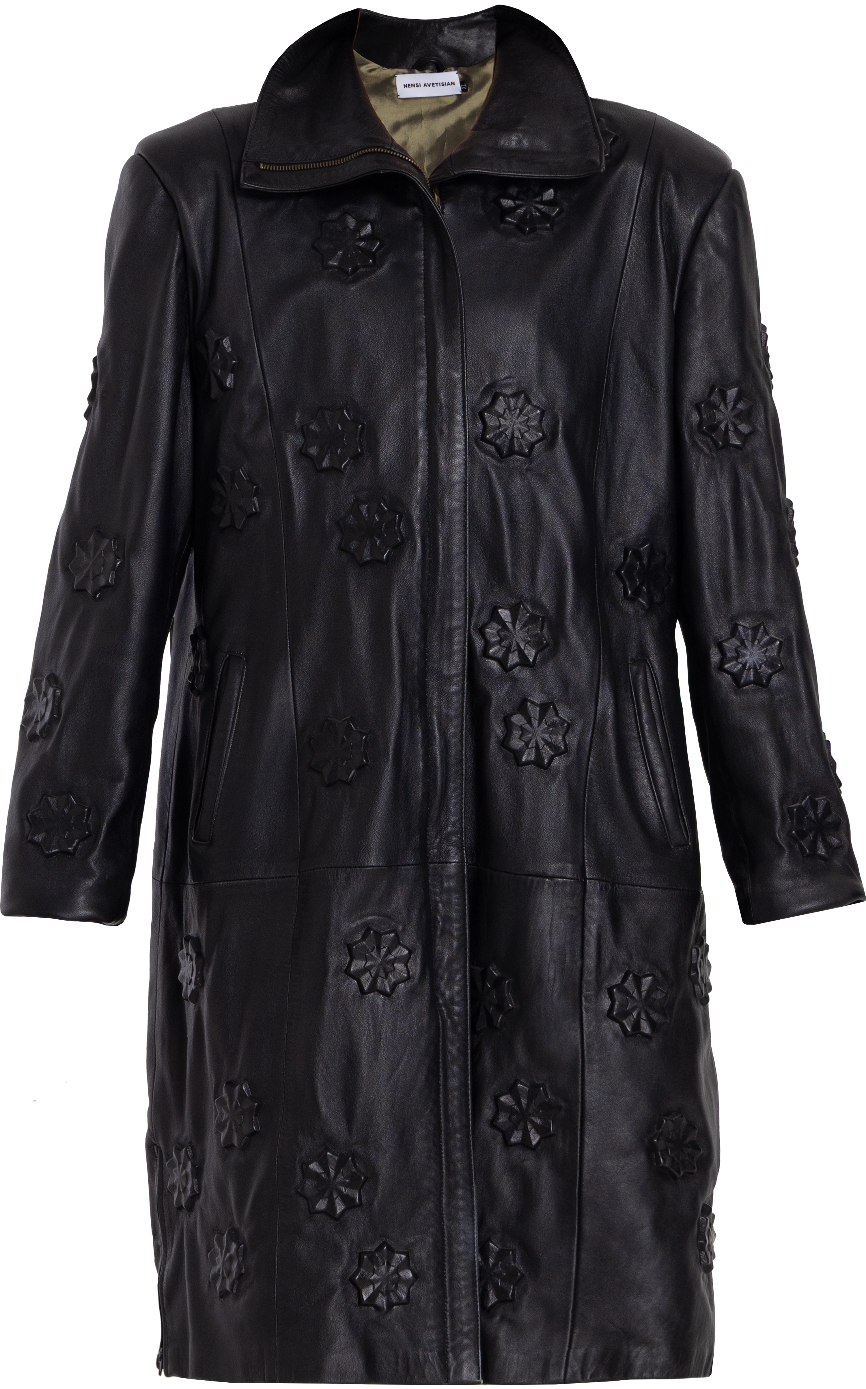 Coat with structures 2