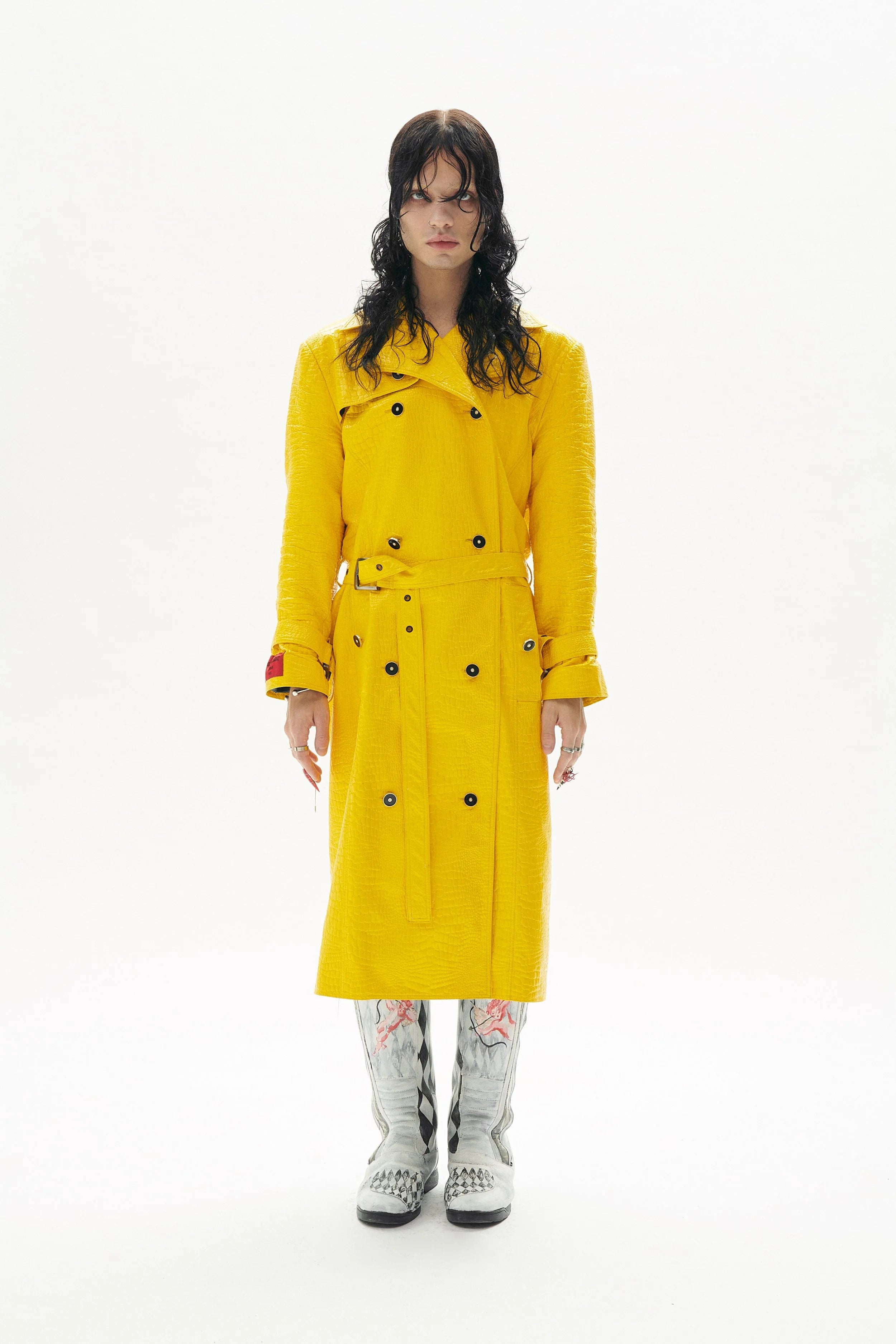 Trench jaune
