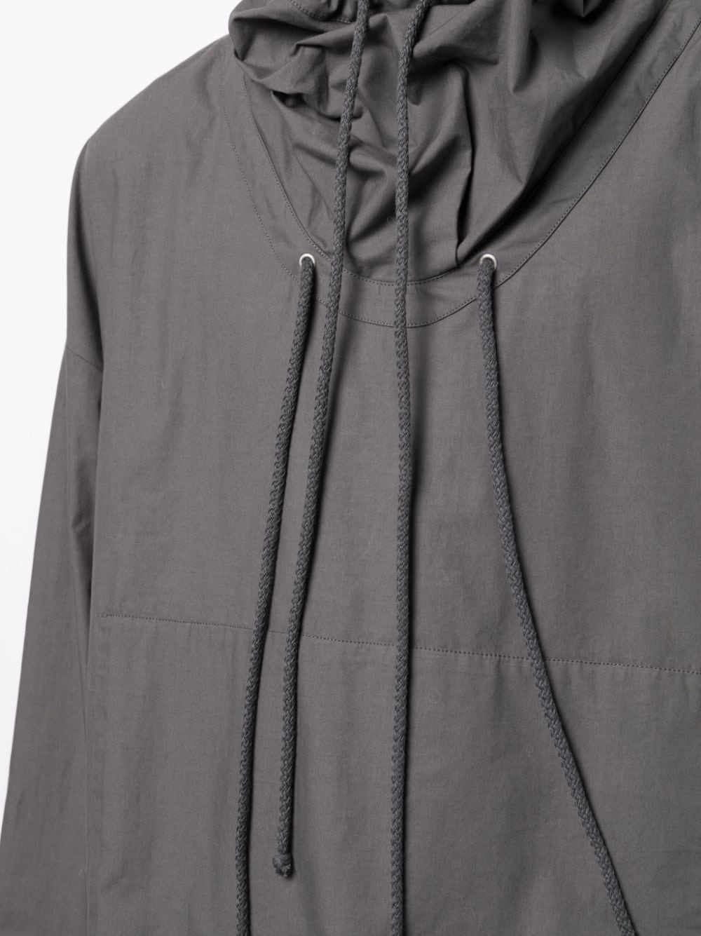 Funnel neck smock