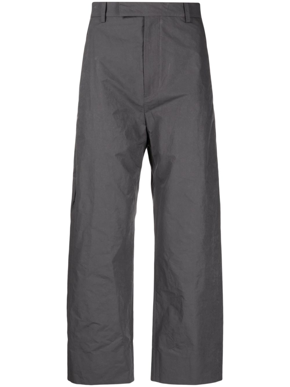 Uniform wide leg trouser