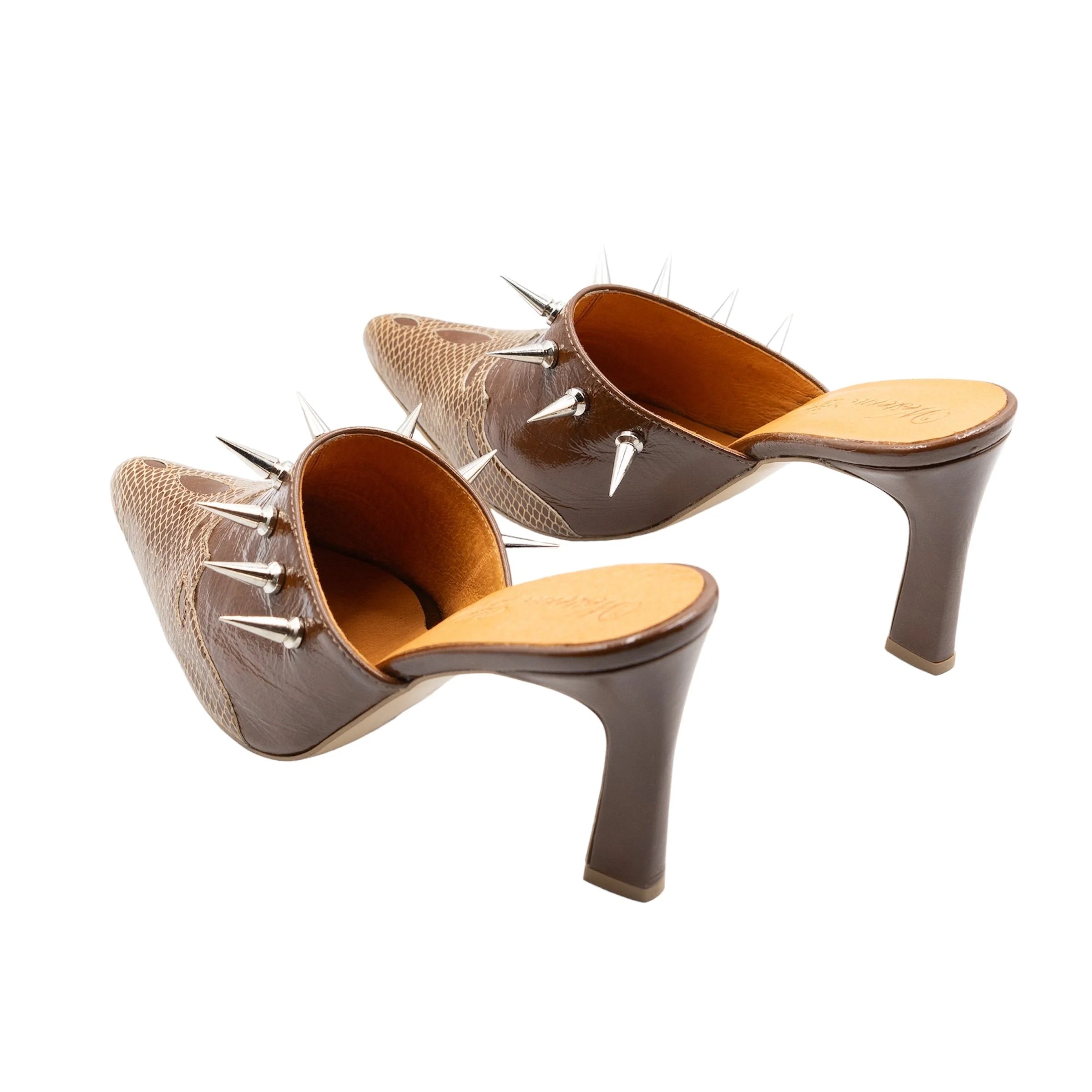 Cowgirl mules in bourbon