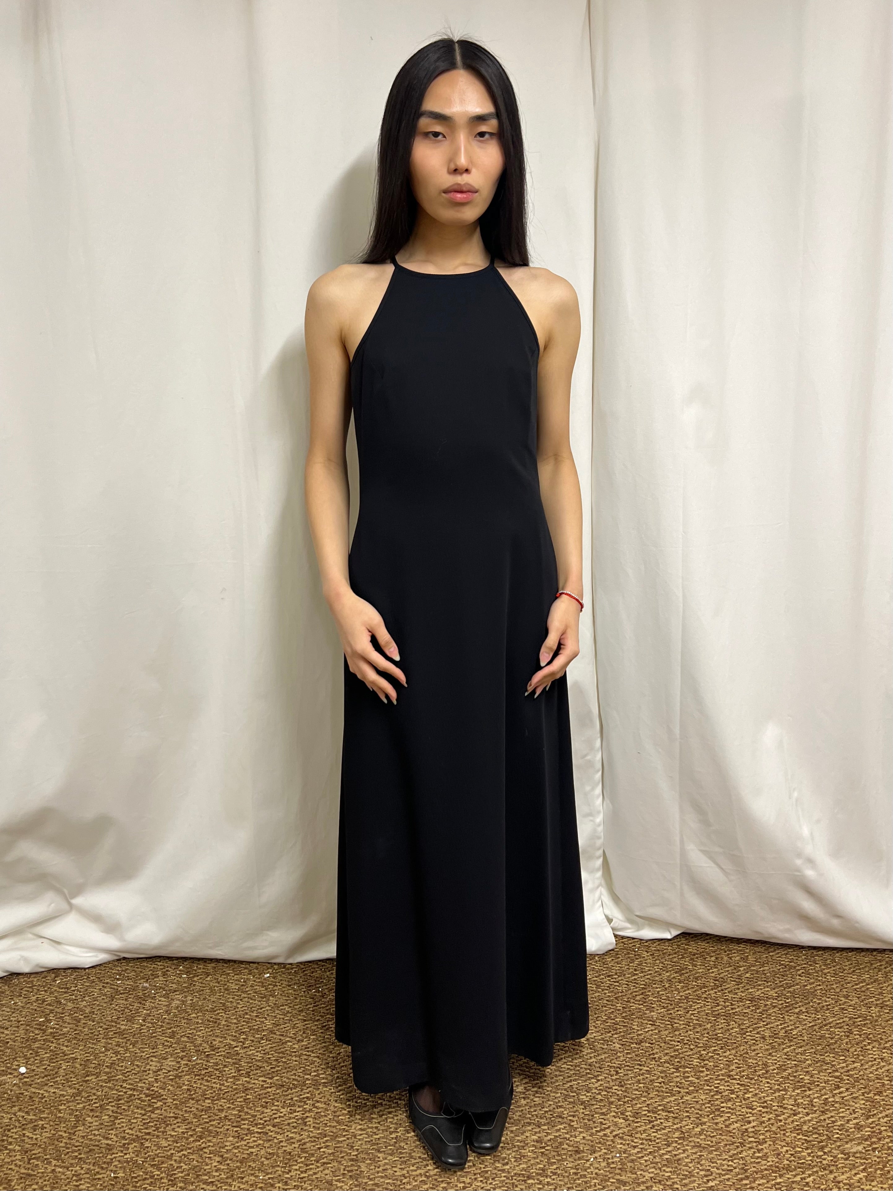 Long black dress