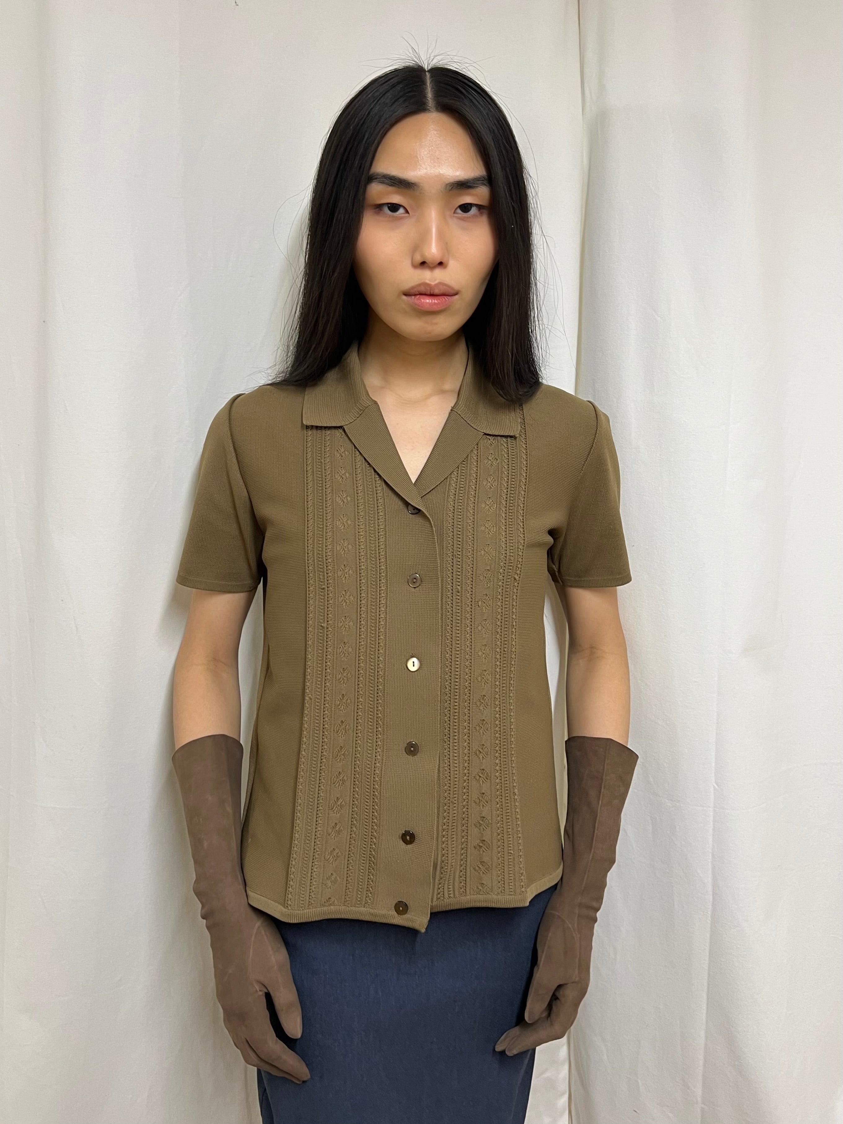 Vintage polo cardigan