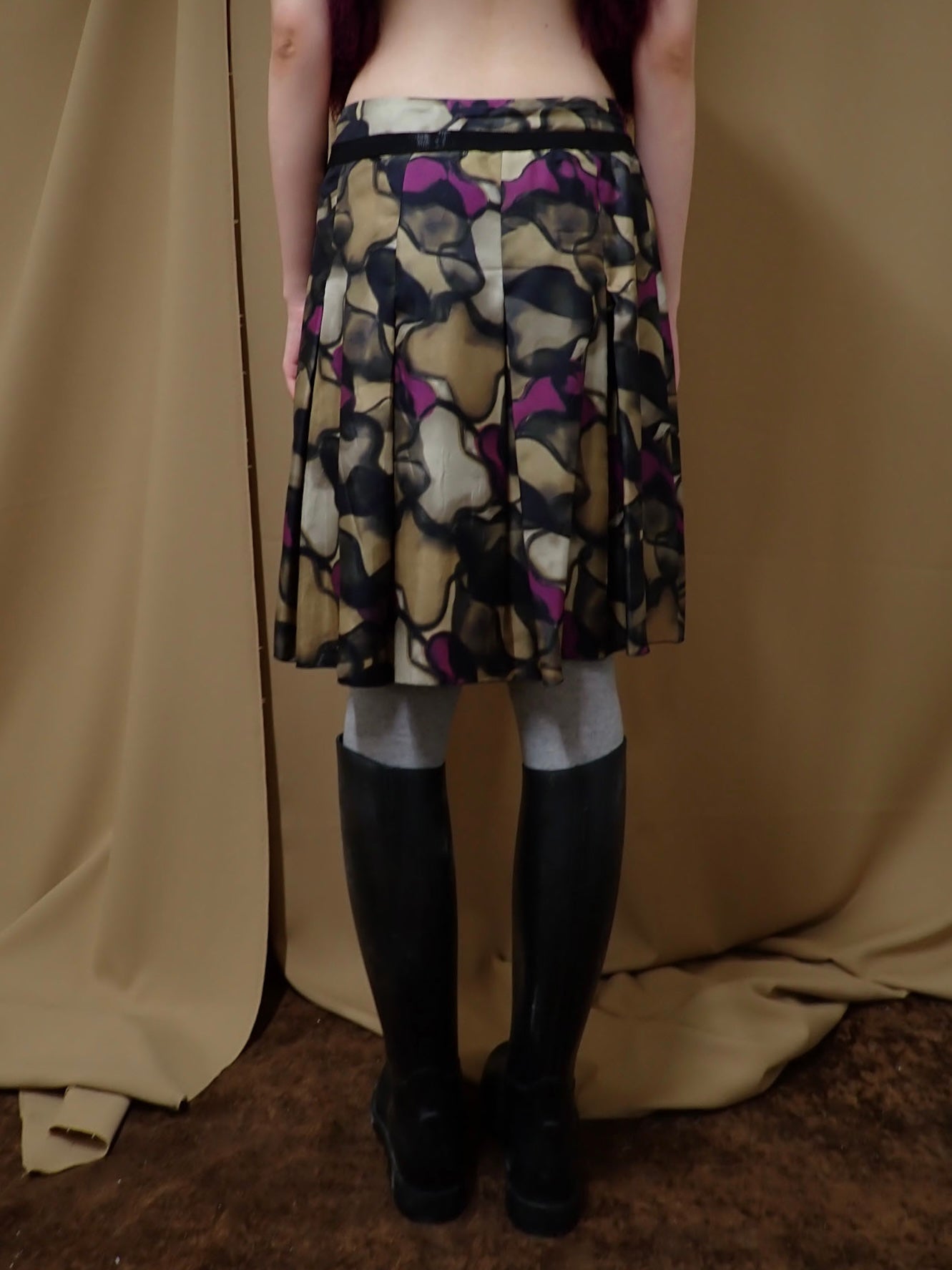 Graphic skirt