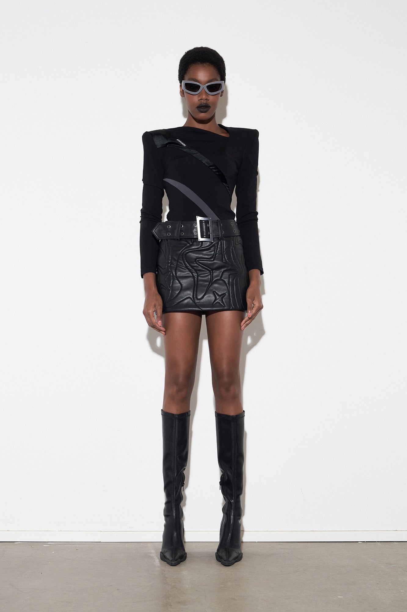 Four star 3d quilted half skirt