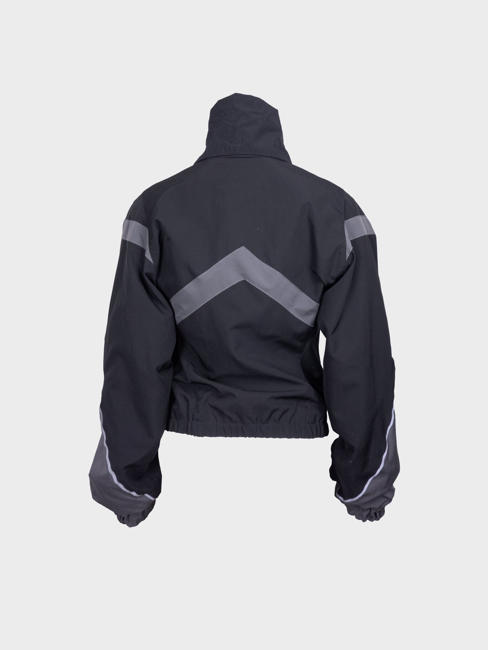 Dual-tone tailored track jacket