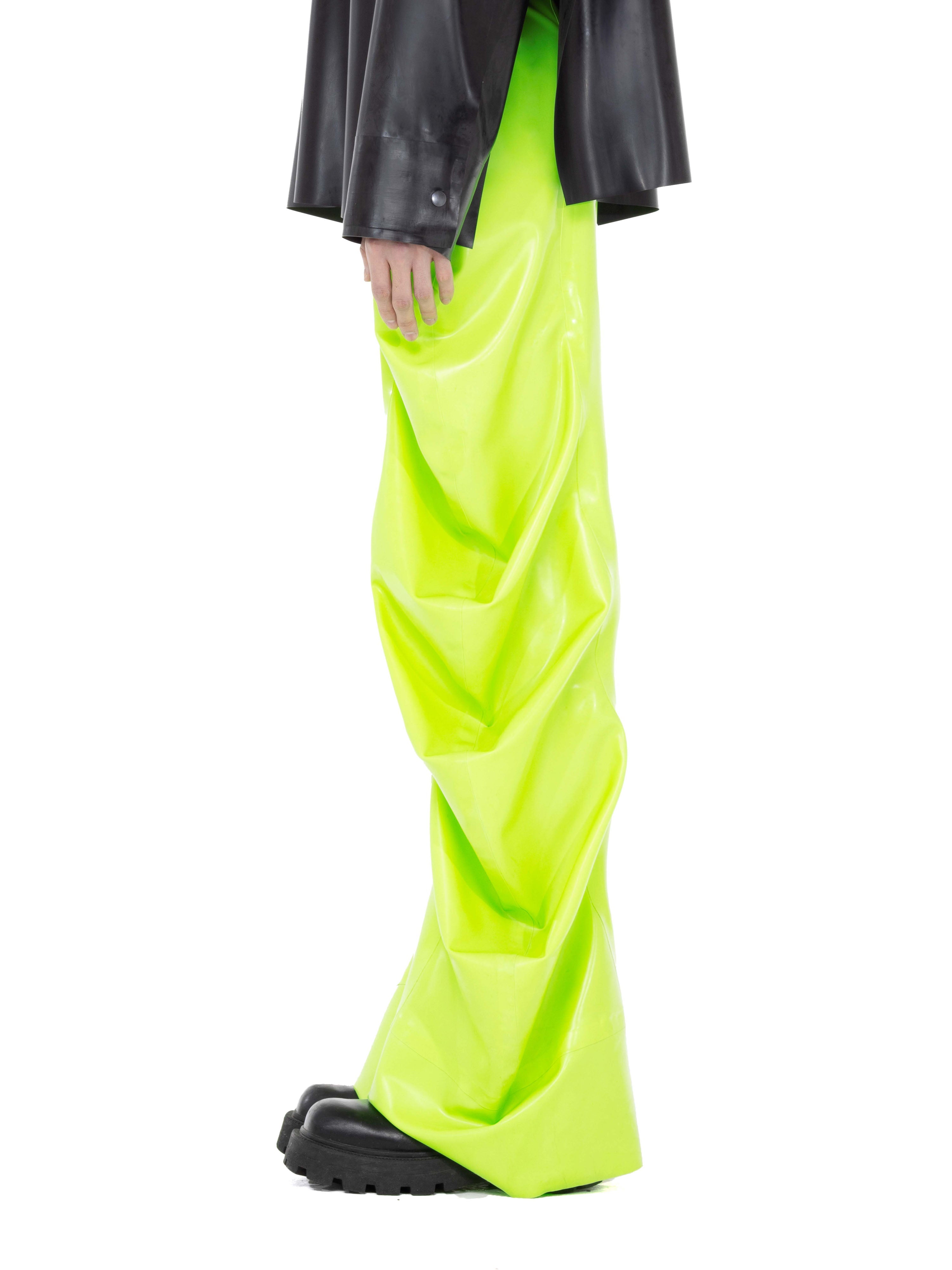 Lime deflated trousers | signature fit