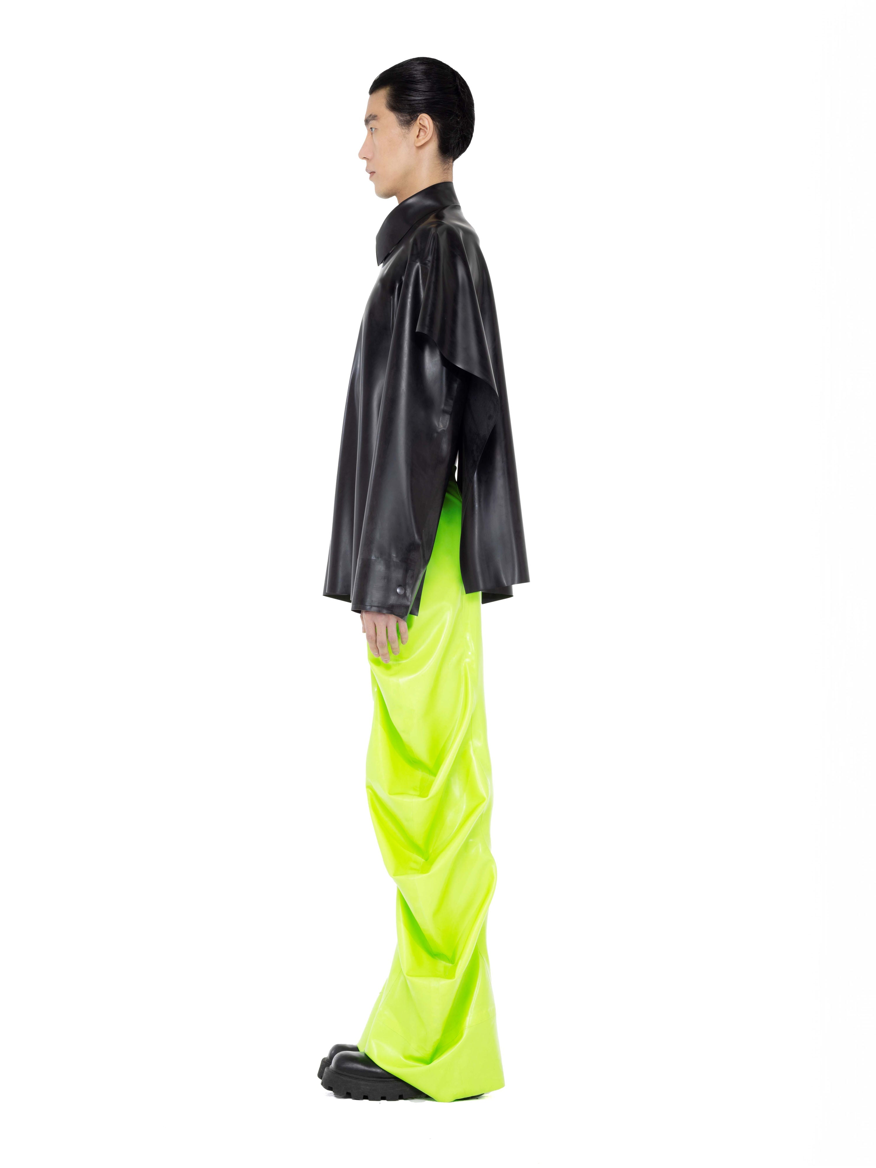 Lime deflated trousers | signature fit