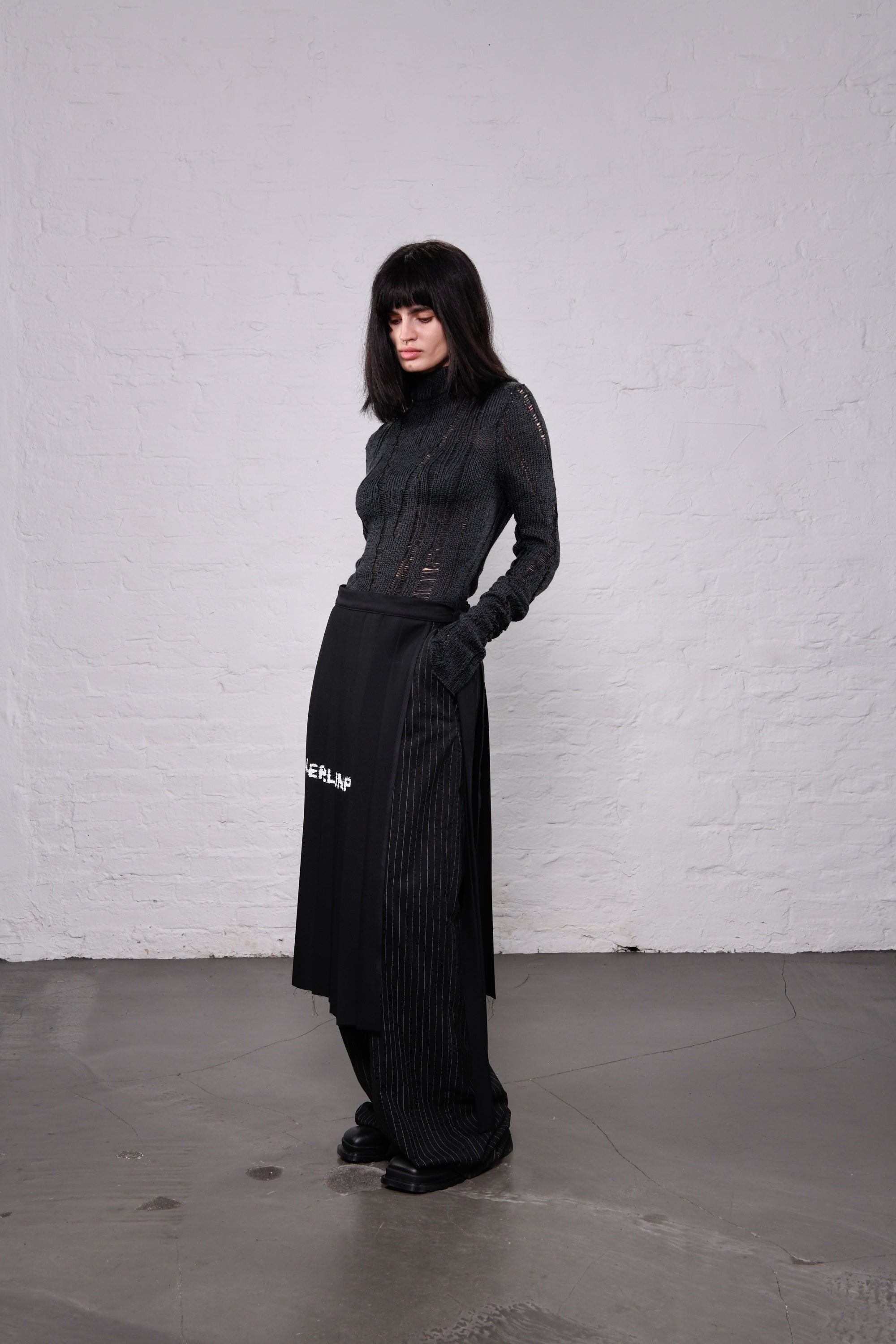 Pleated skirt