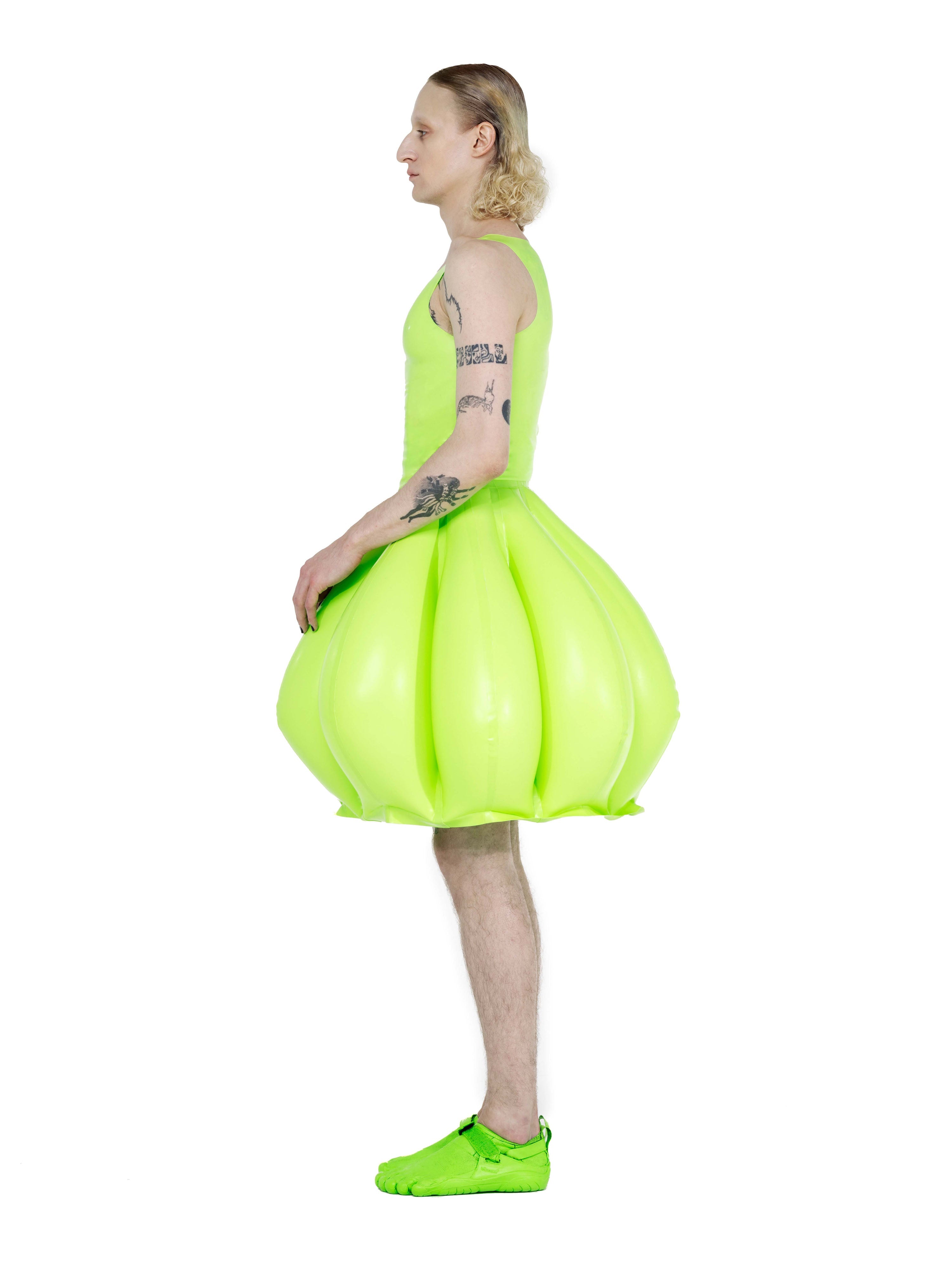 Essential latex tank - lime