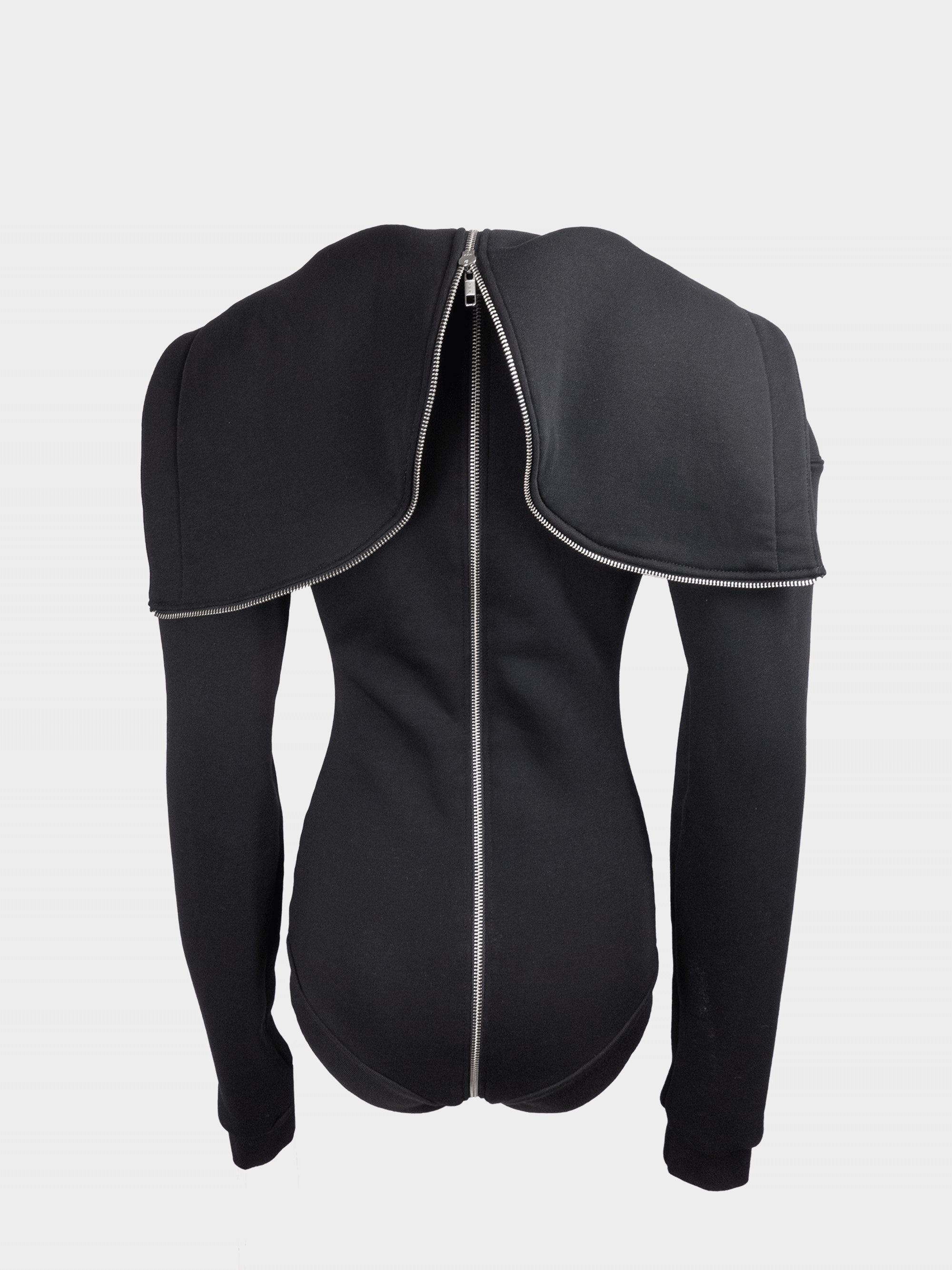 Zip hoodie body