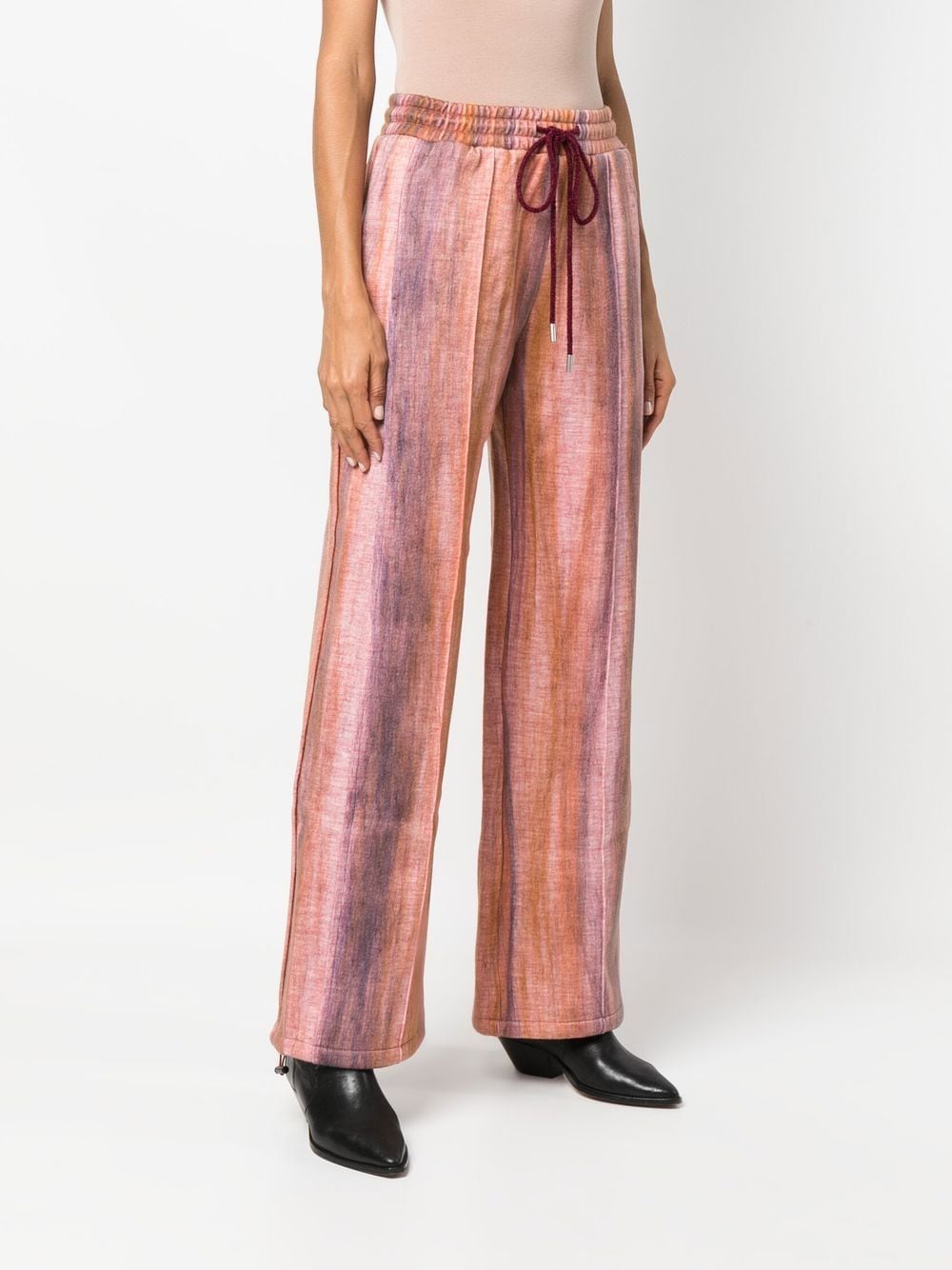 Lilie needle punch jogger pants