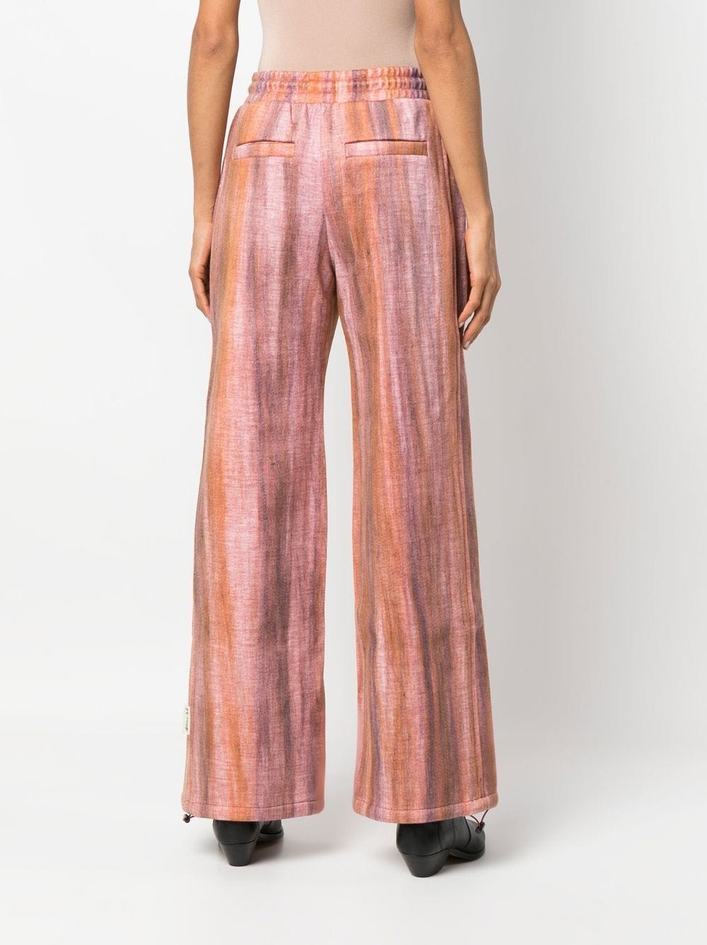 Lilie needle punch jogger pants