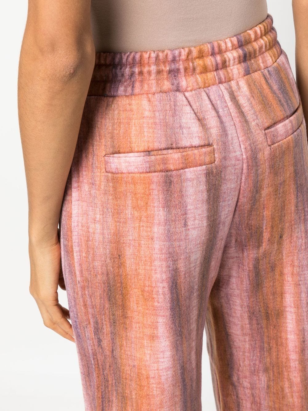 Lilie needle punch jogger pants