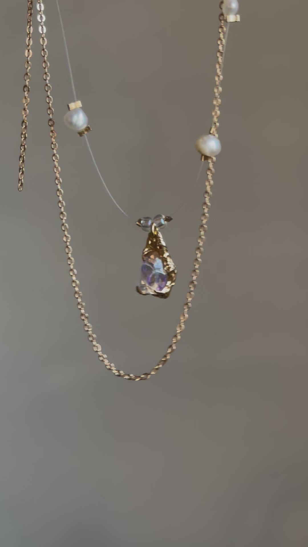 Celestial necklace - gold