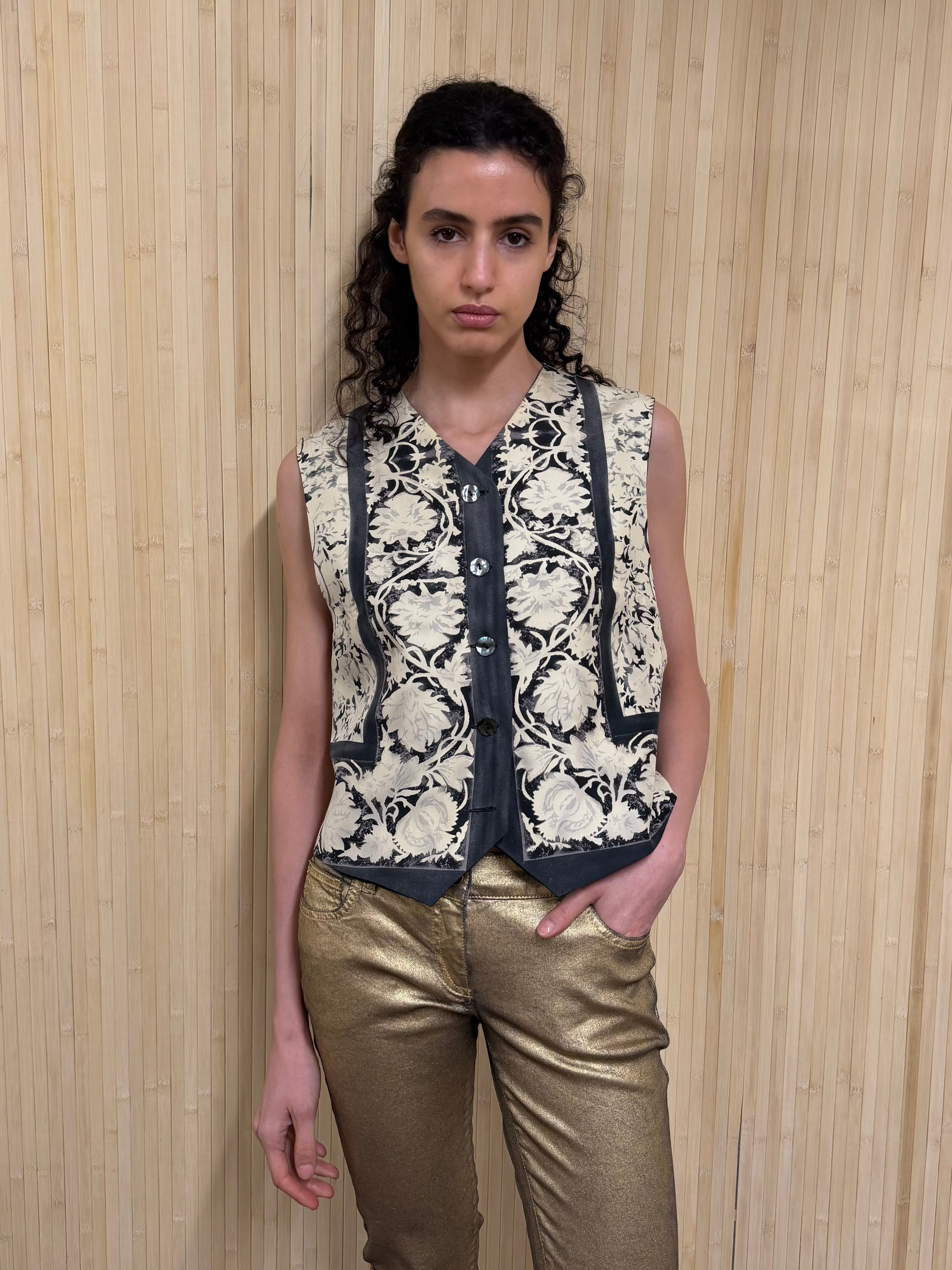 Silk vest