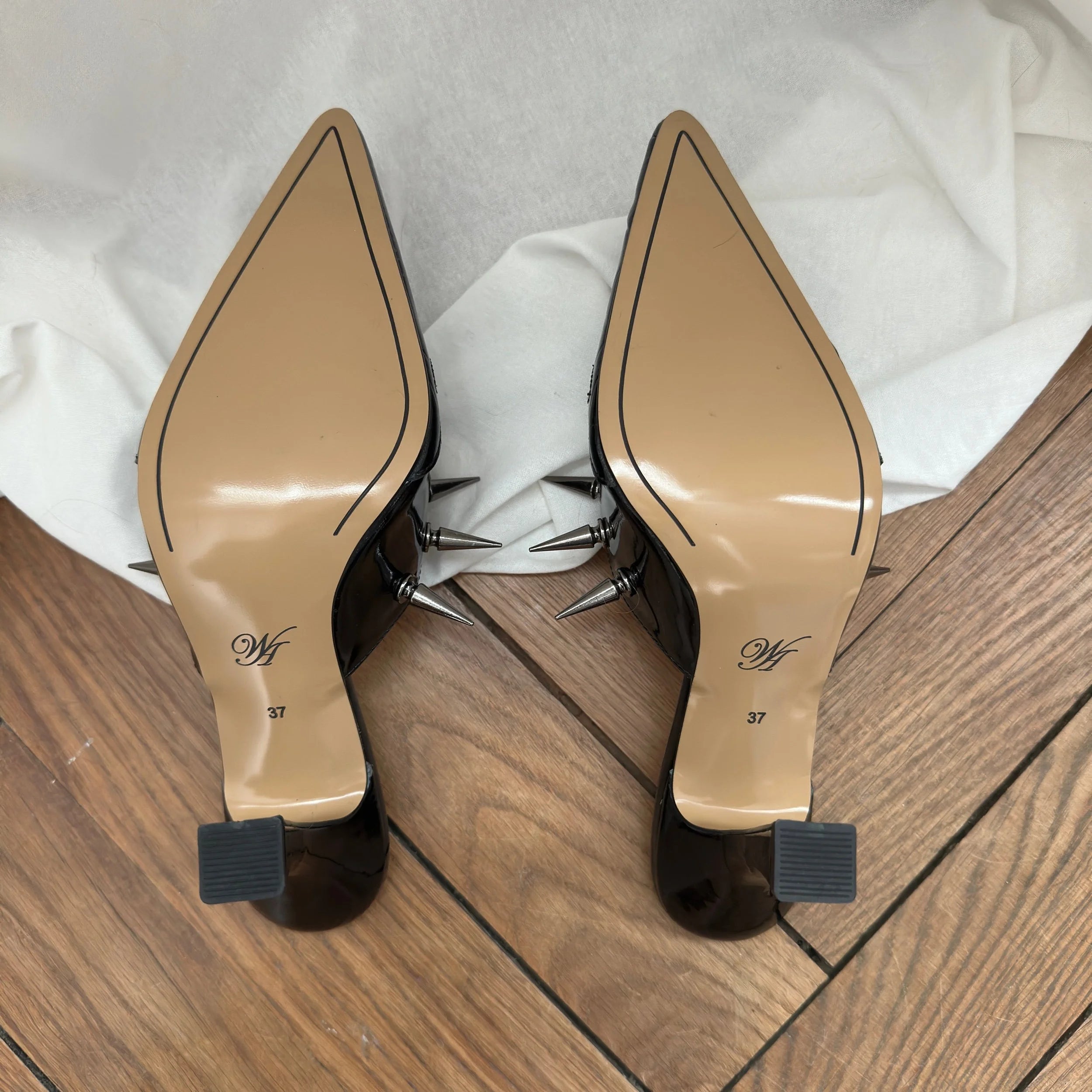 Cowgirl mules blackout new heel