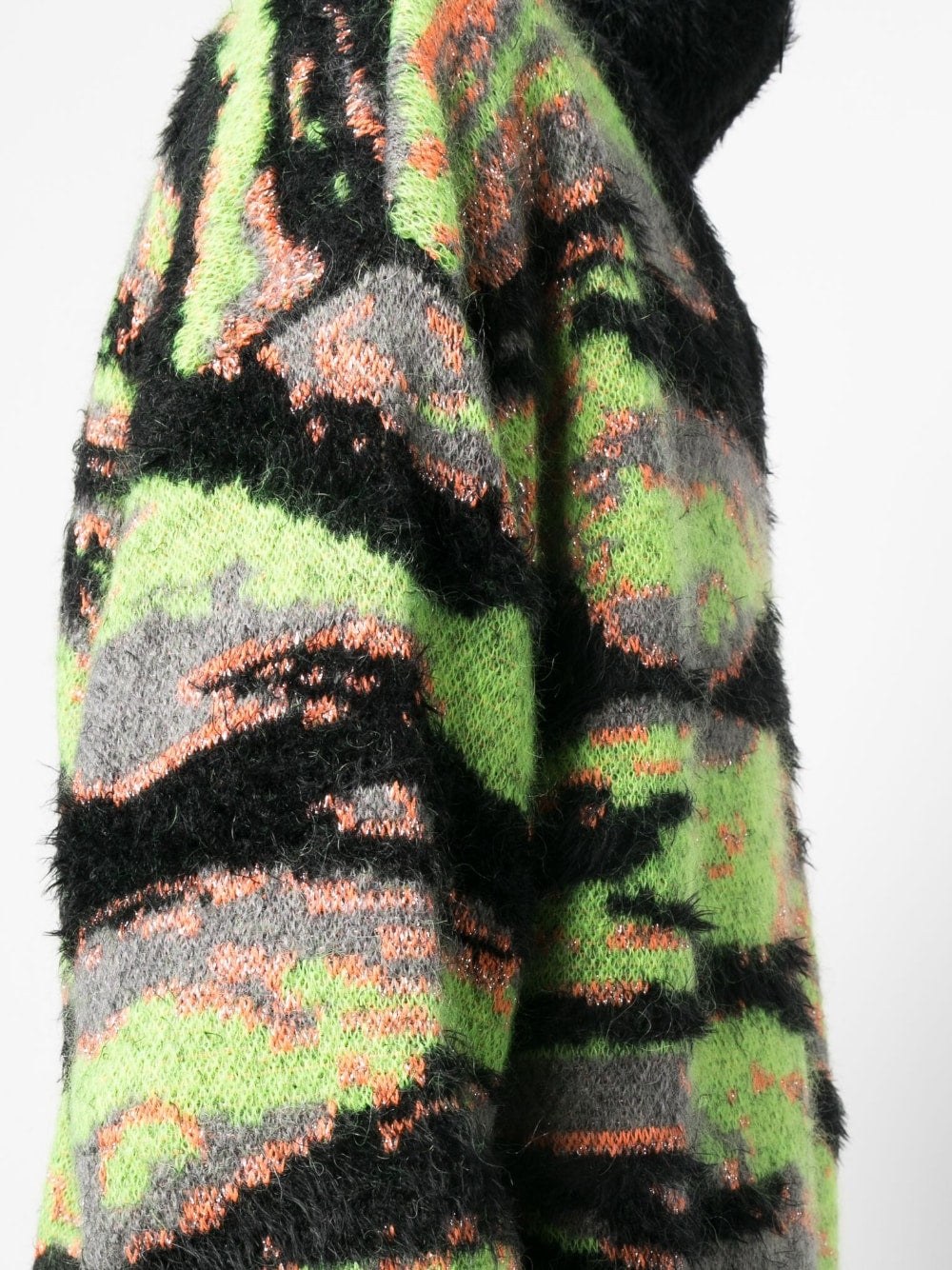 Unisex jacquard tiger sweater knit