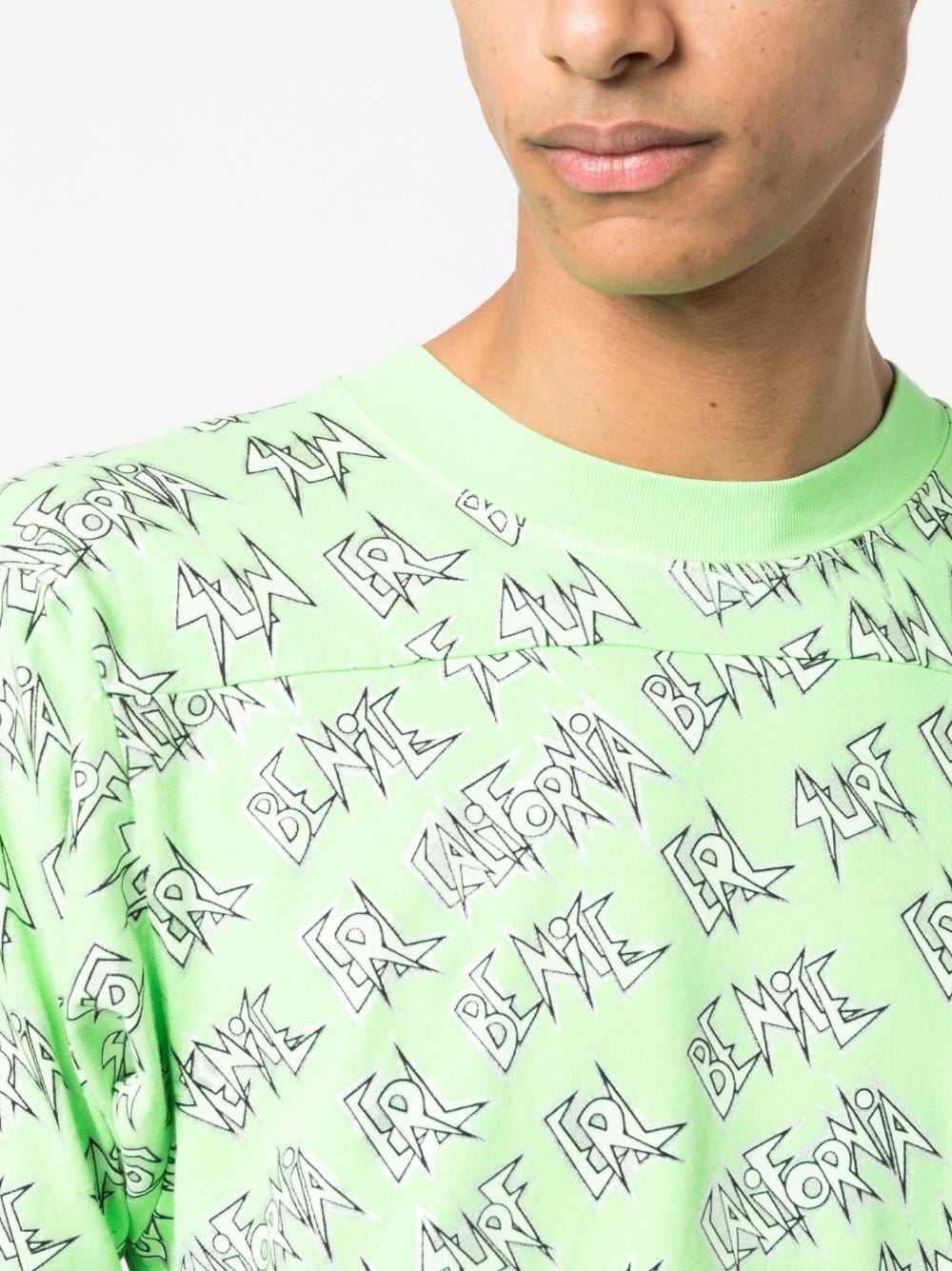 Unisex printed longsleeve tshirt knit