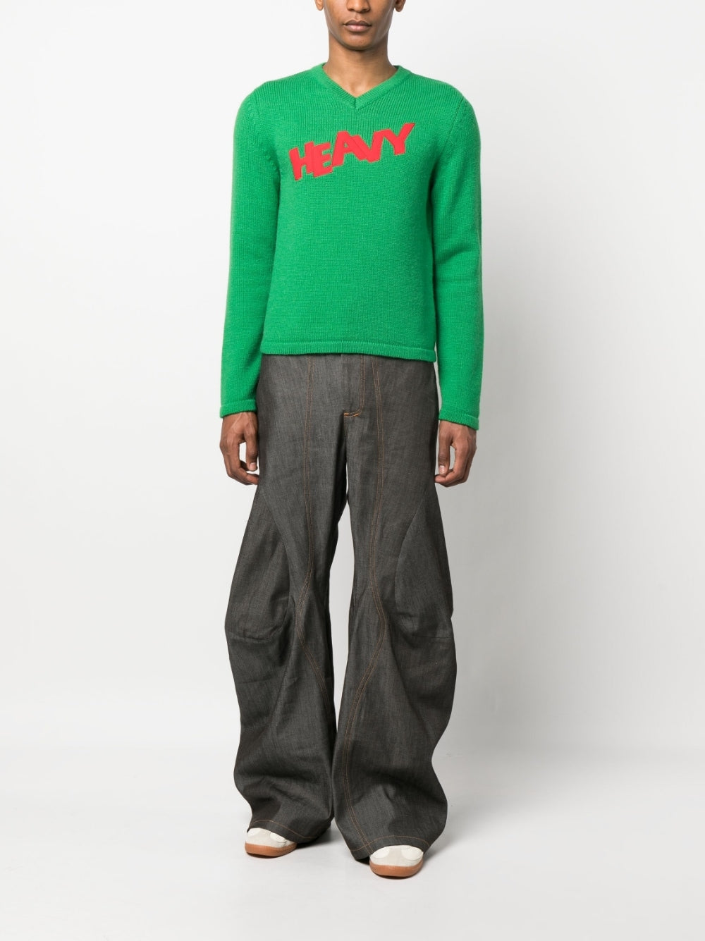 Unisex logo sweater knit