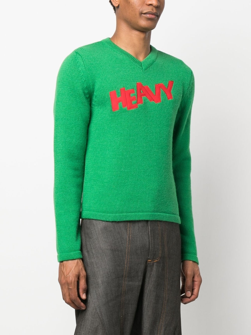 Unisex logo sweater knit