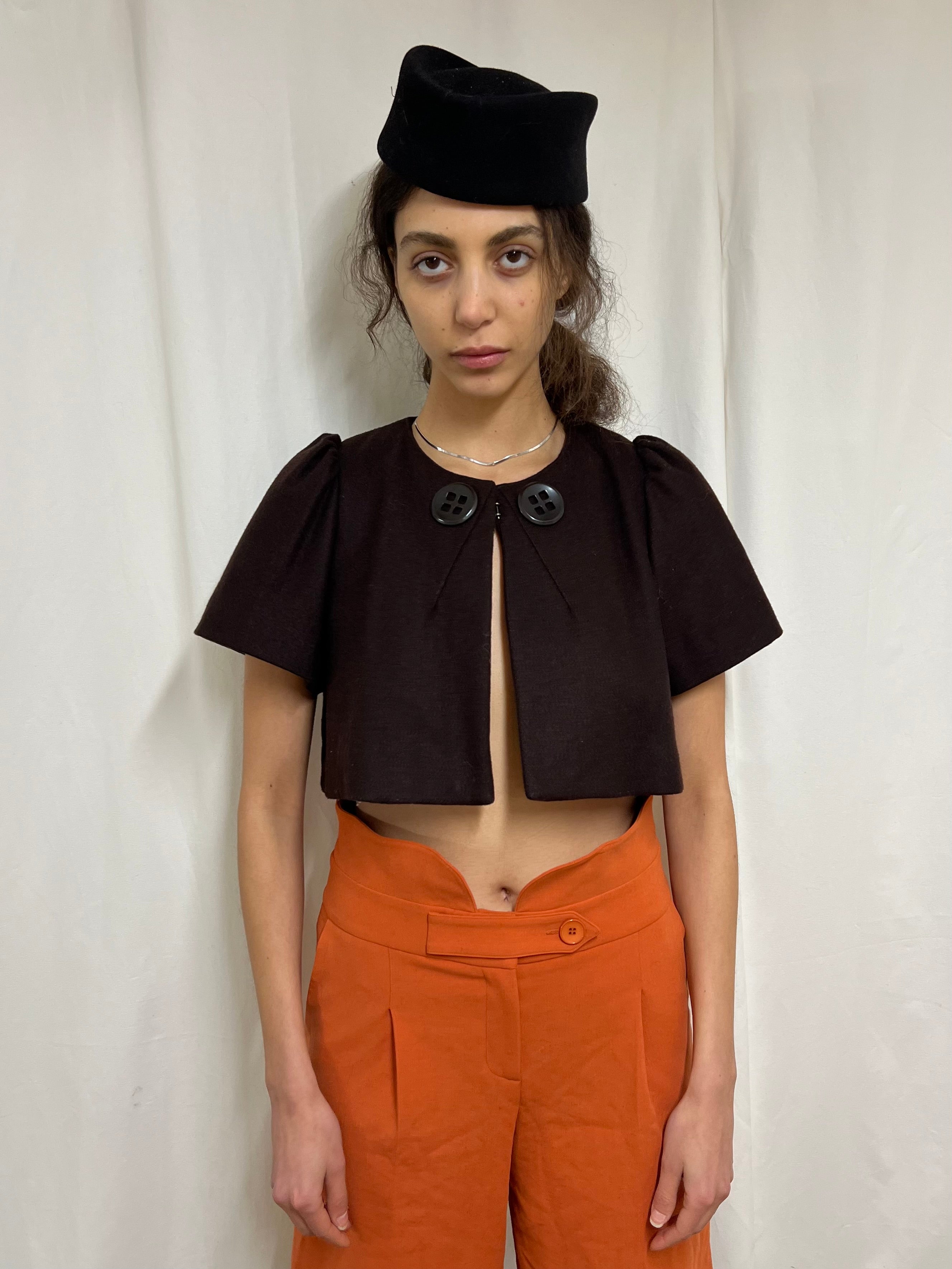 Wool vest top