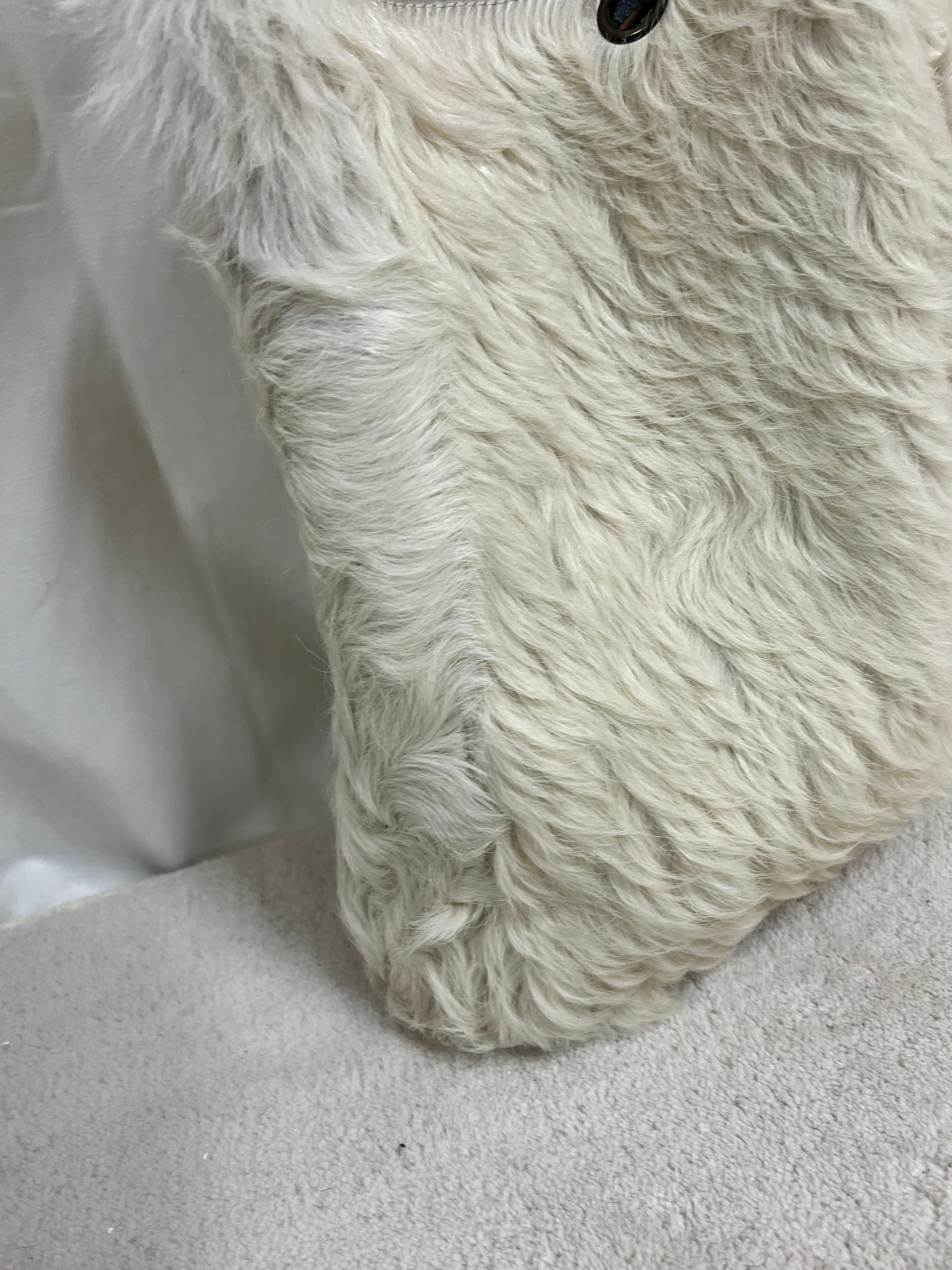 Goat fur bag