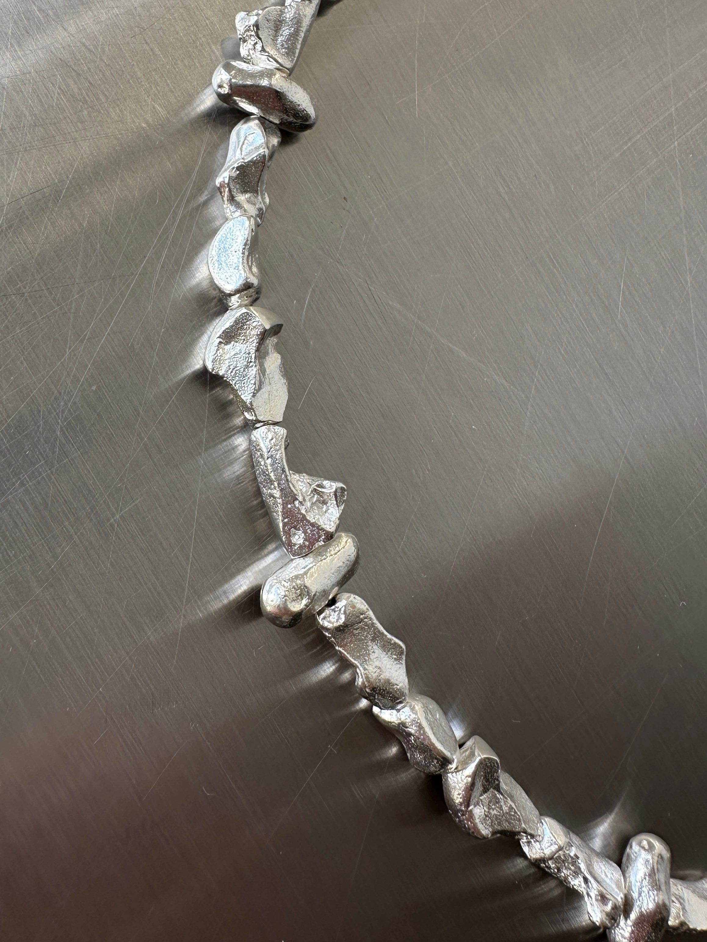 Rock chain necklace