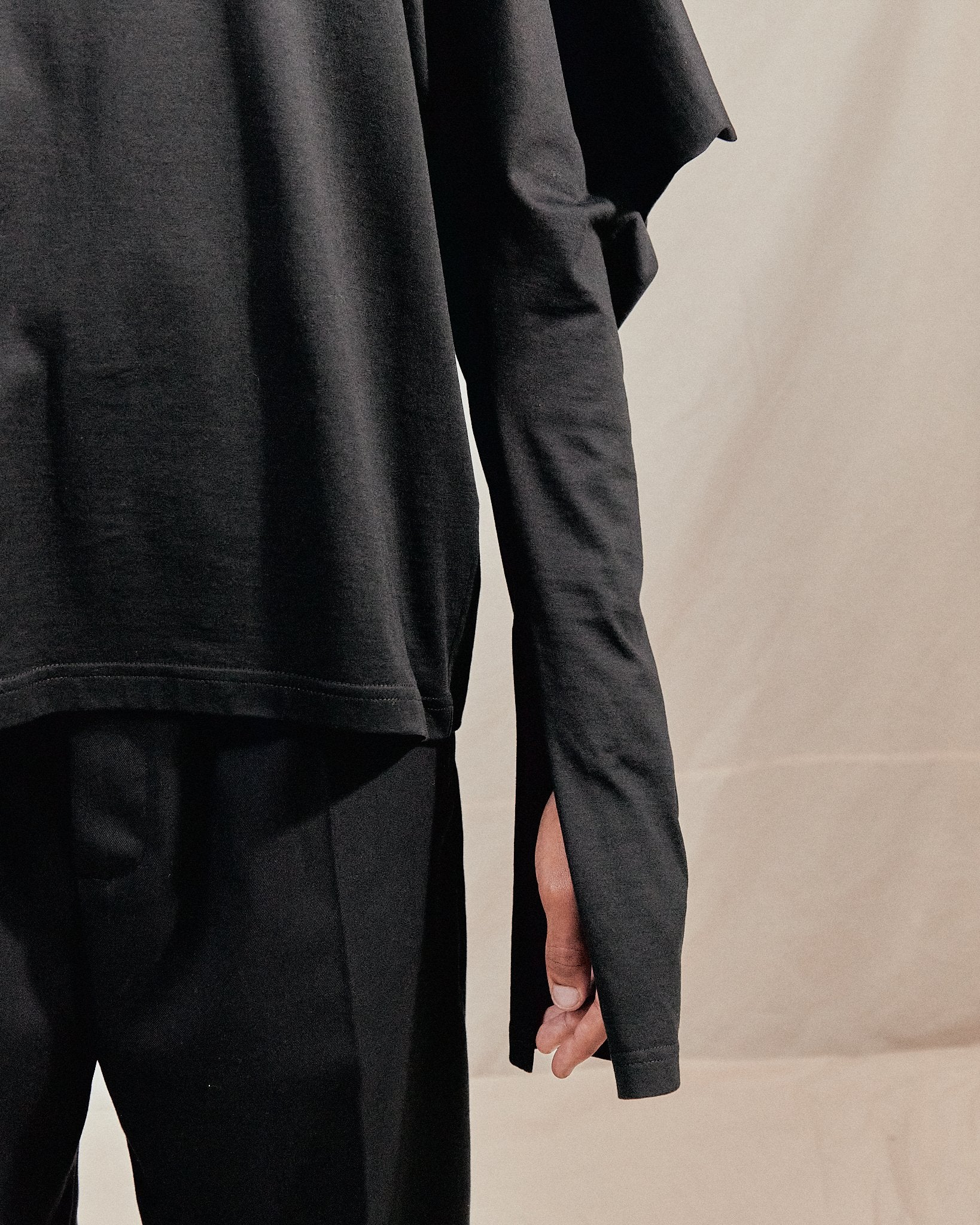 Origami jersey top