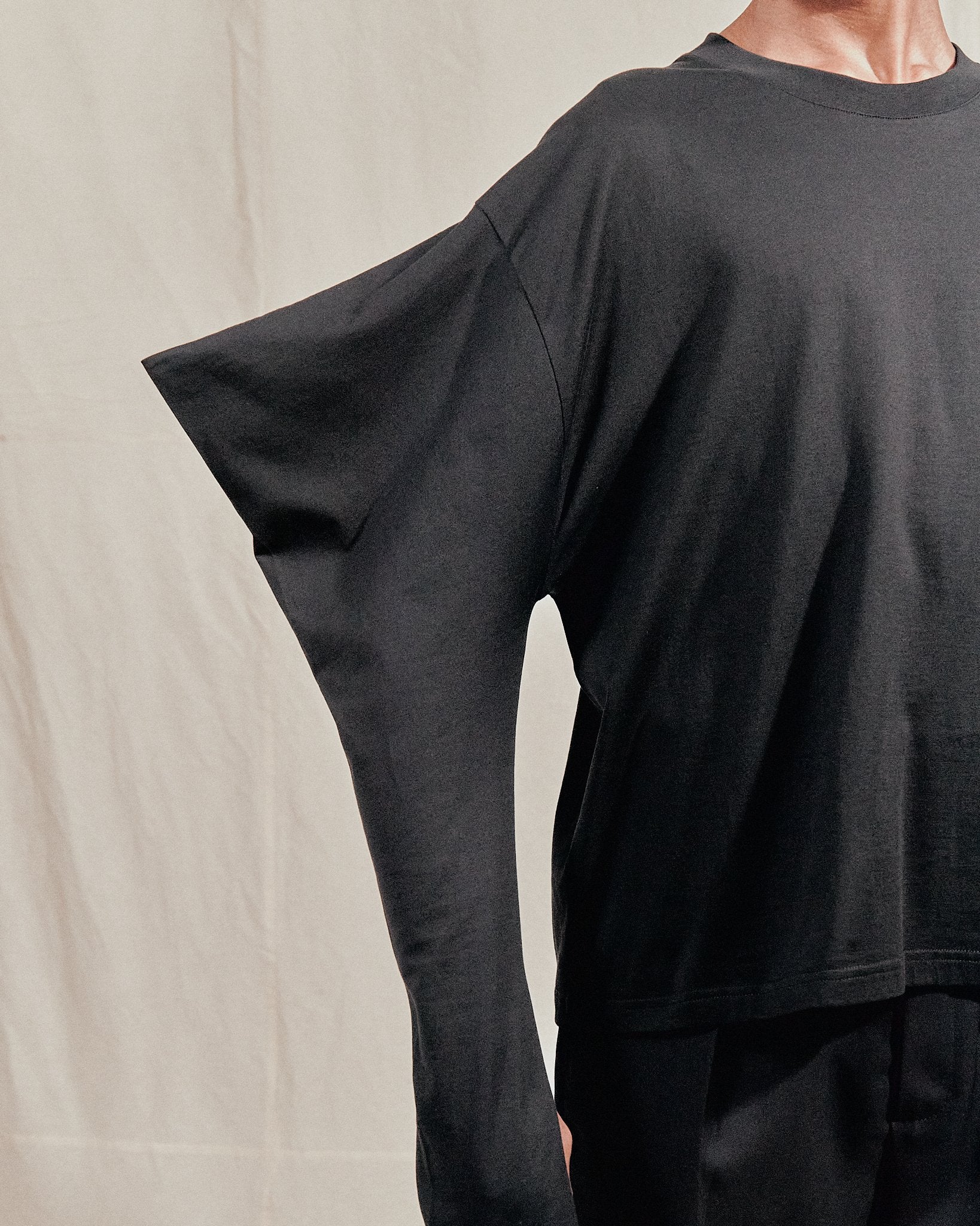 Origami jersey top