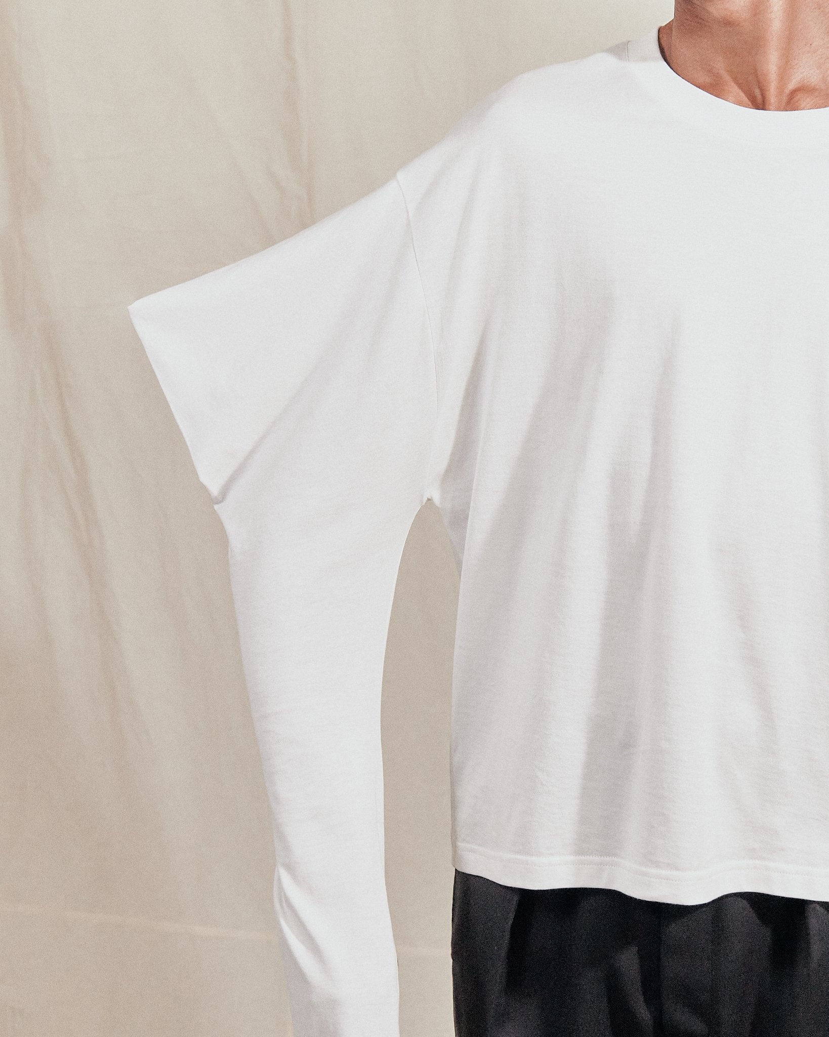 Origami jersey top