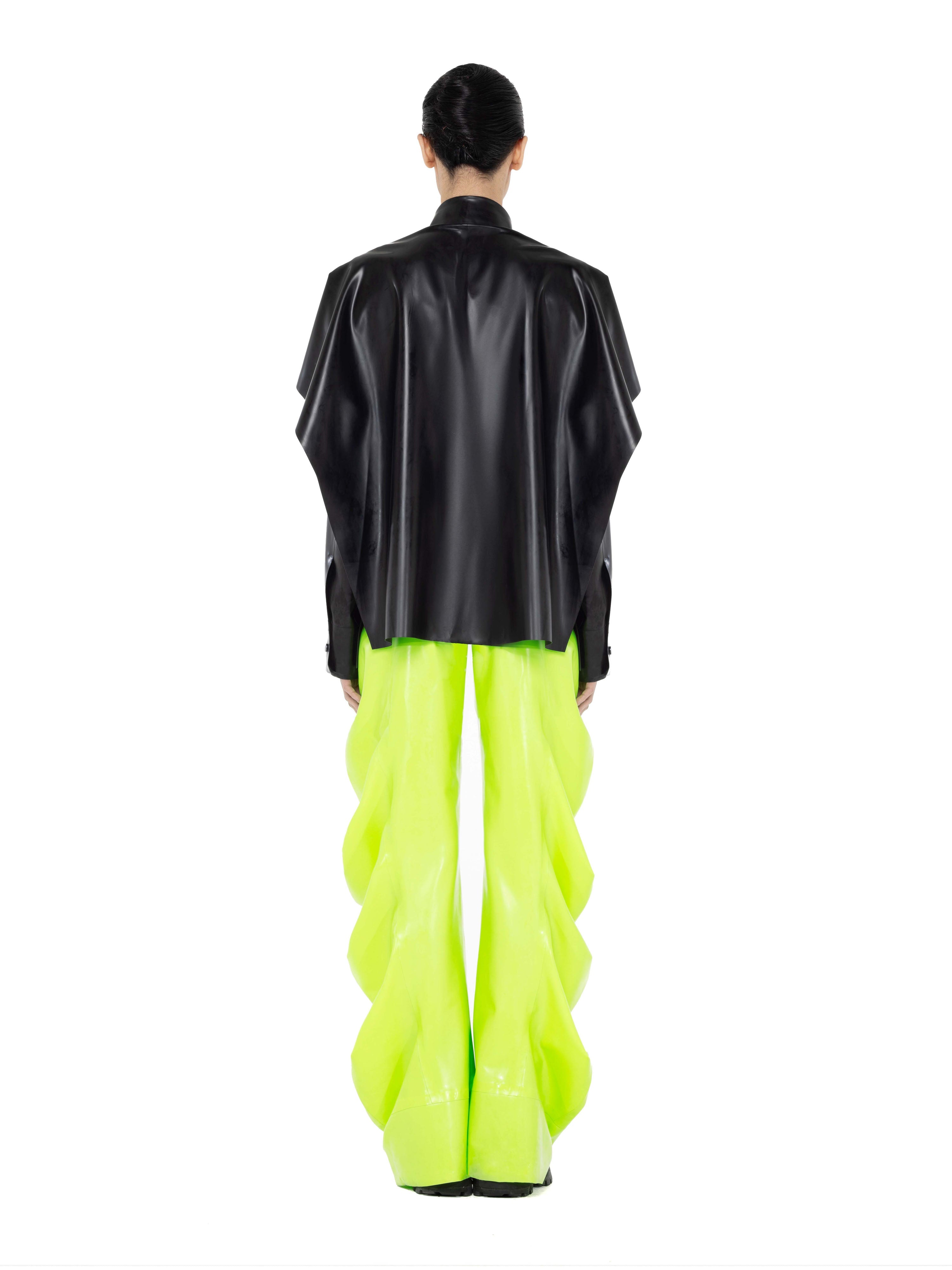 Lime deflated trousers | signature fit