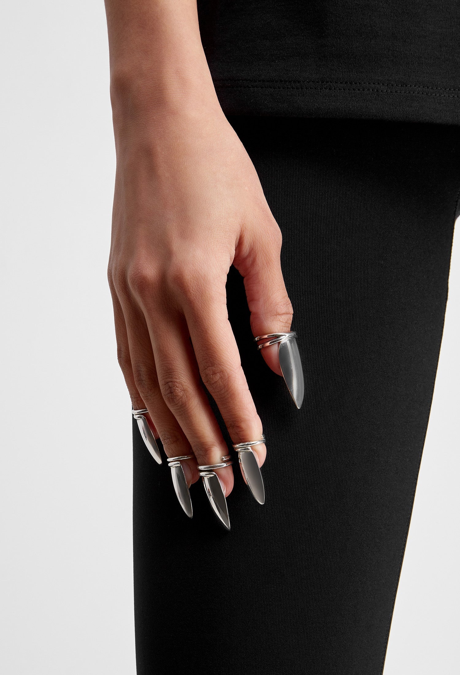 X claw ring (polished)