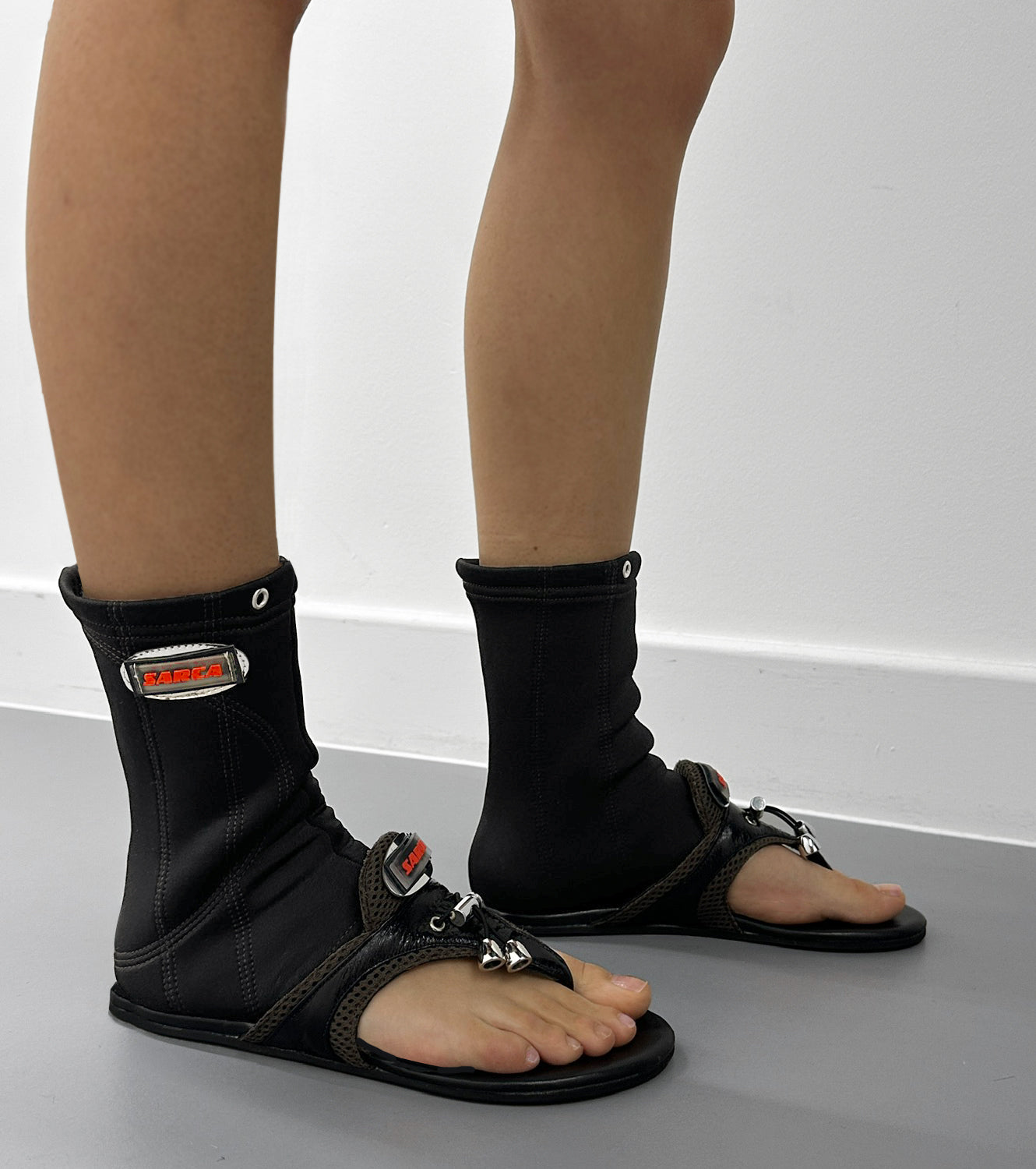 '5 flat style with sock
