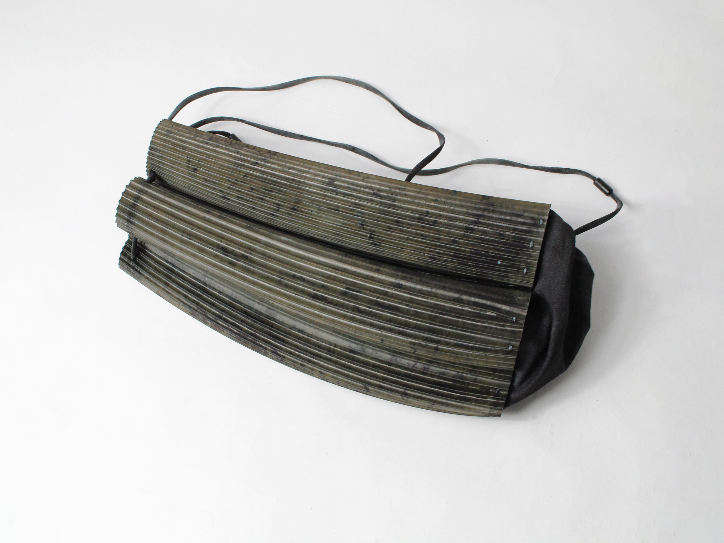 Rubber body bag, dyed