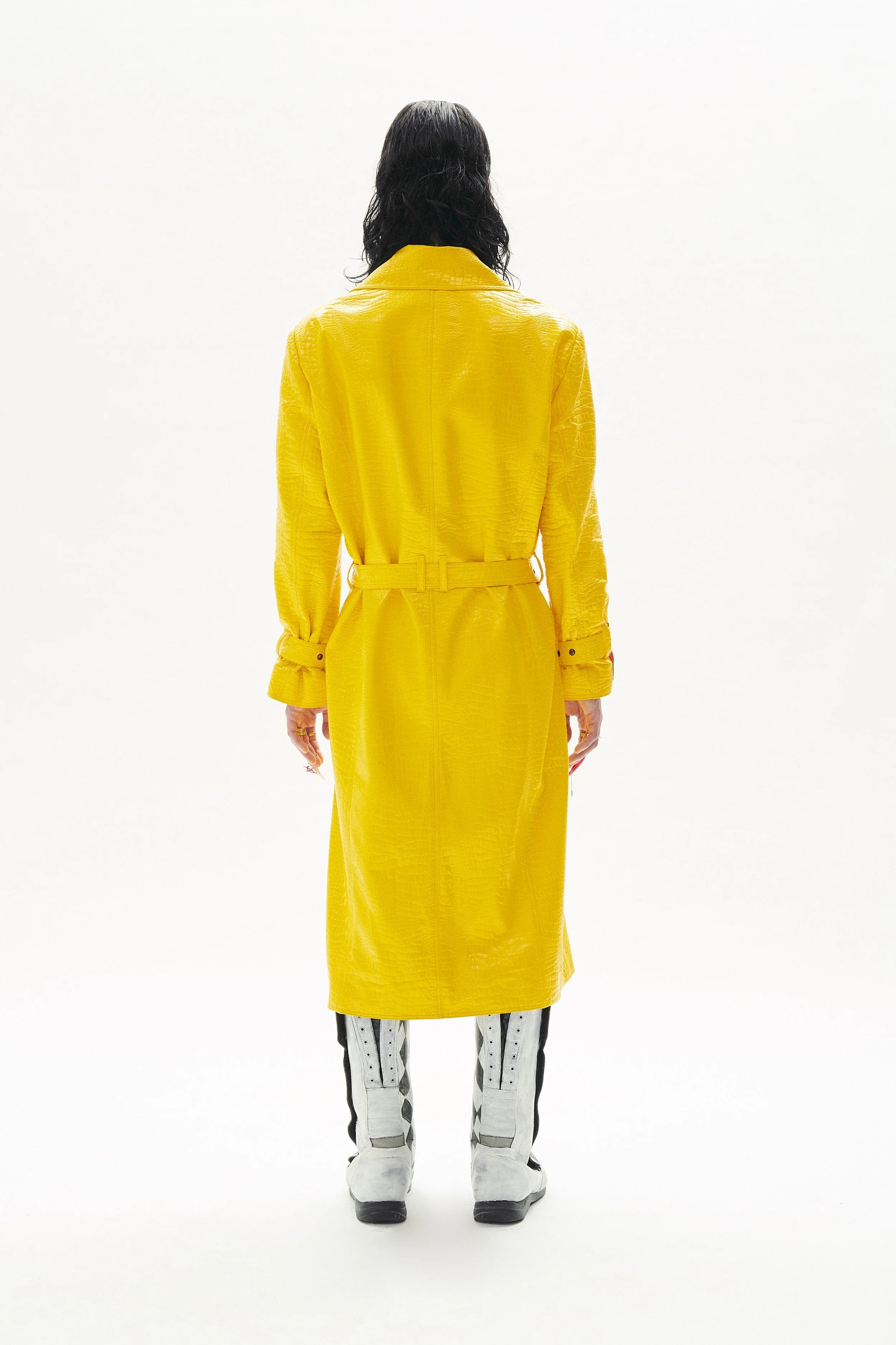 Trench jaune