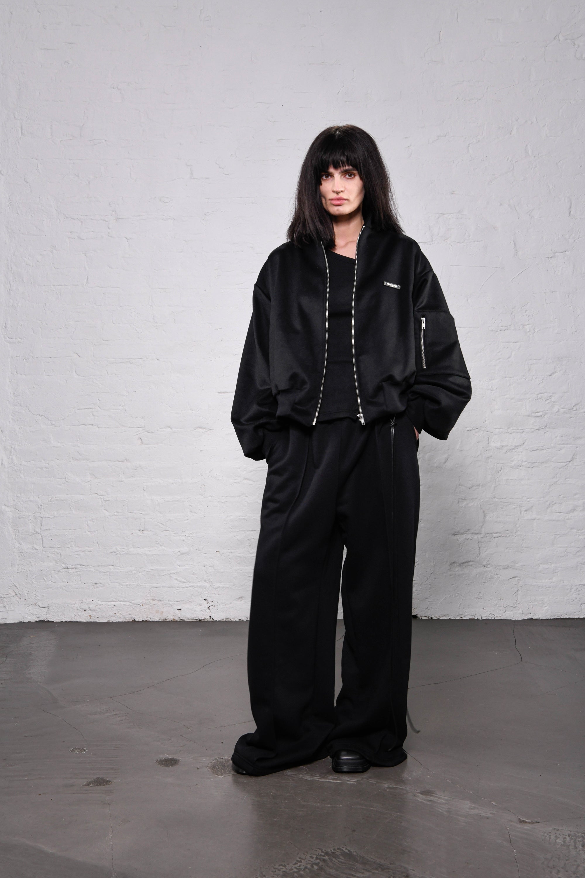 Bomber jacket black