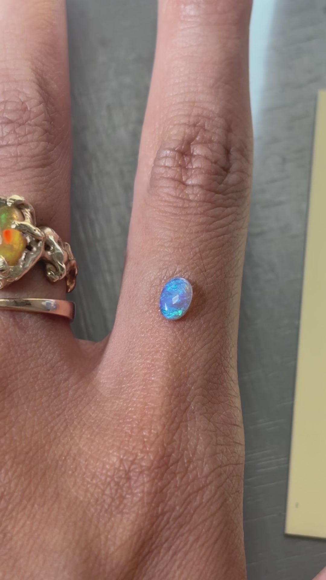 Itty bitty ring - choose your stone