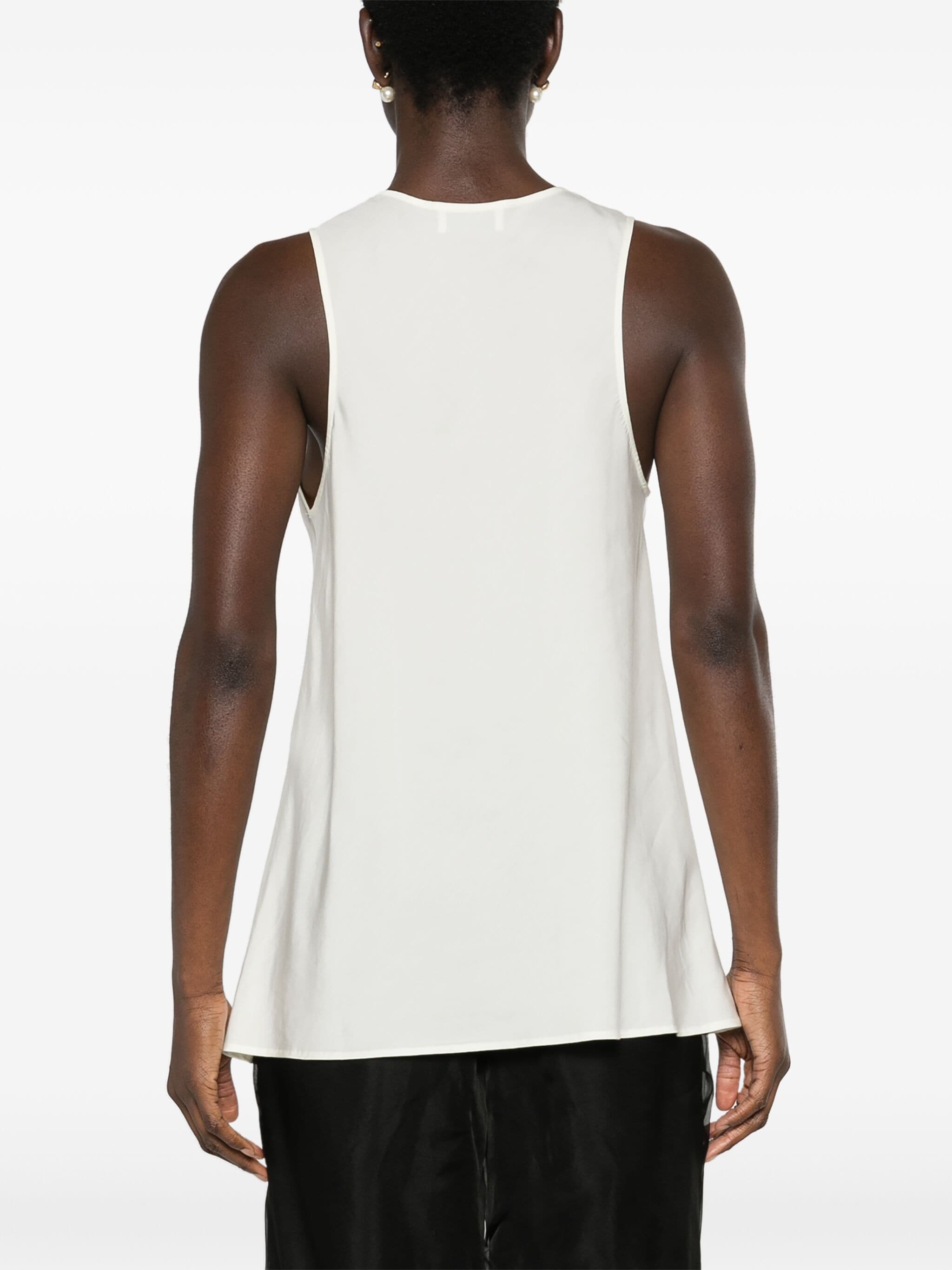 Bias cut tank top