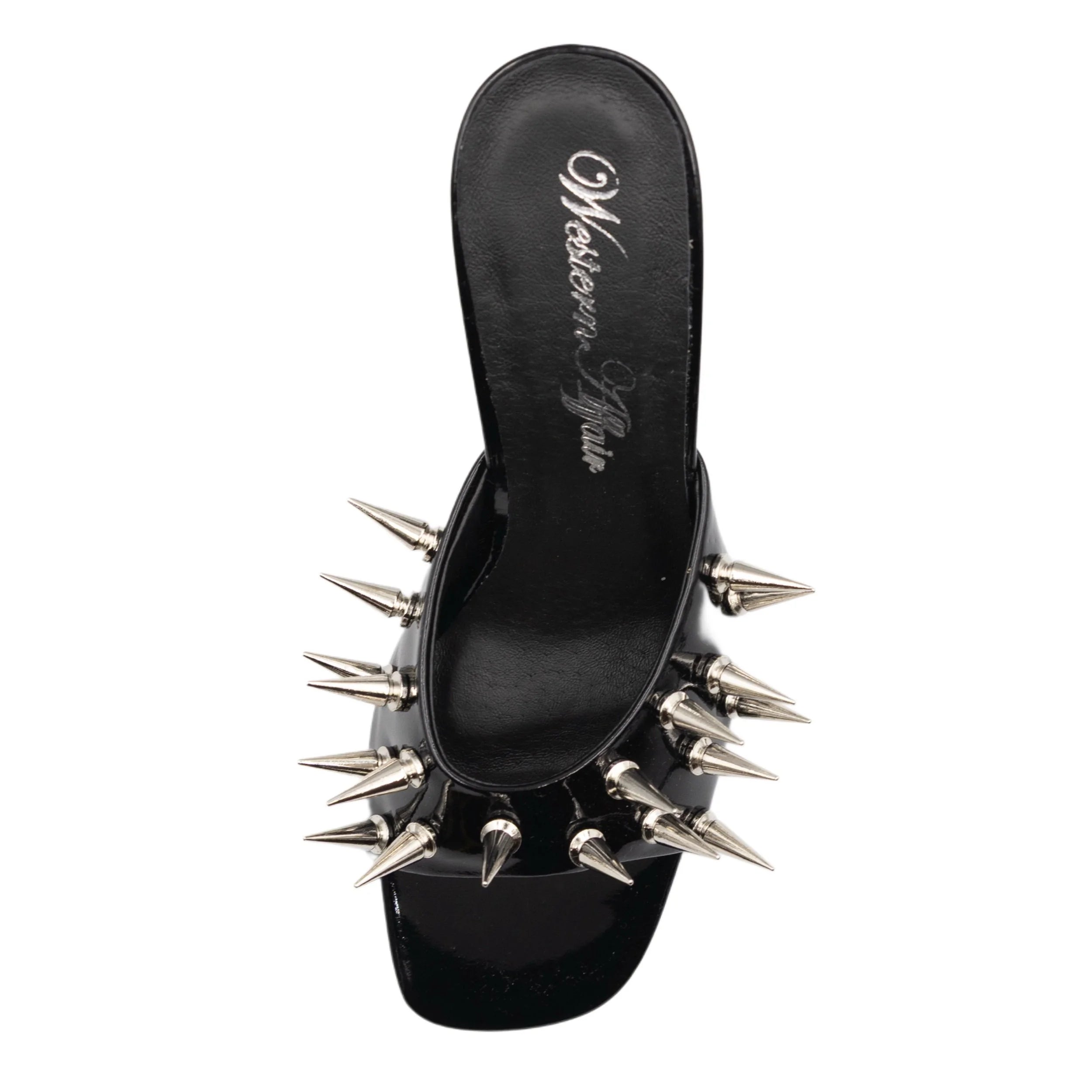 Spotlight heels in black