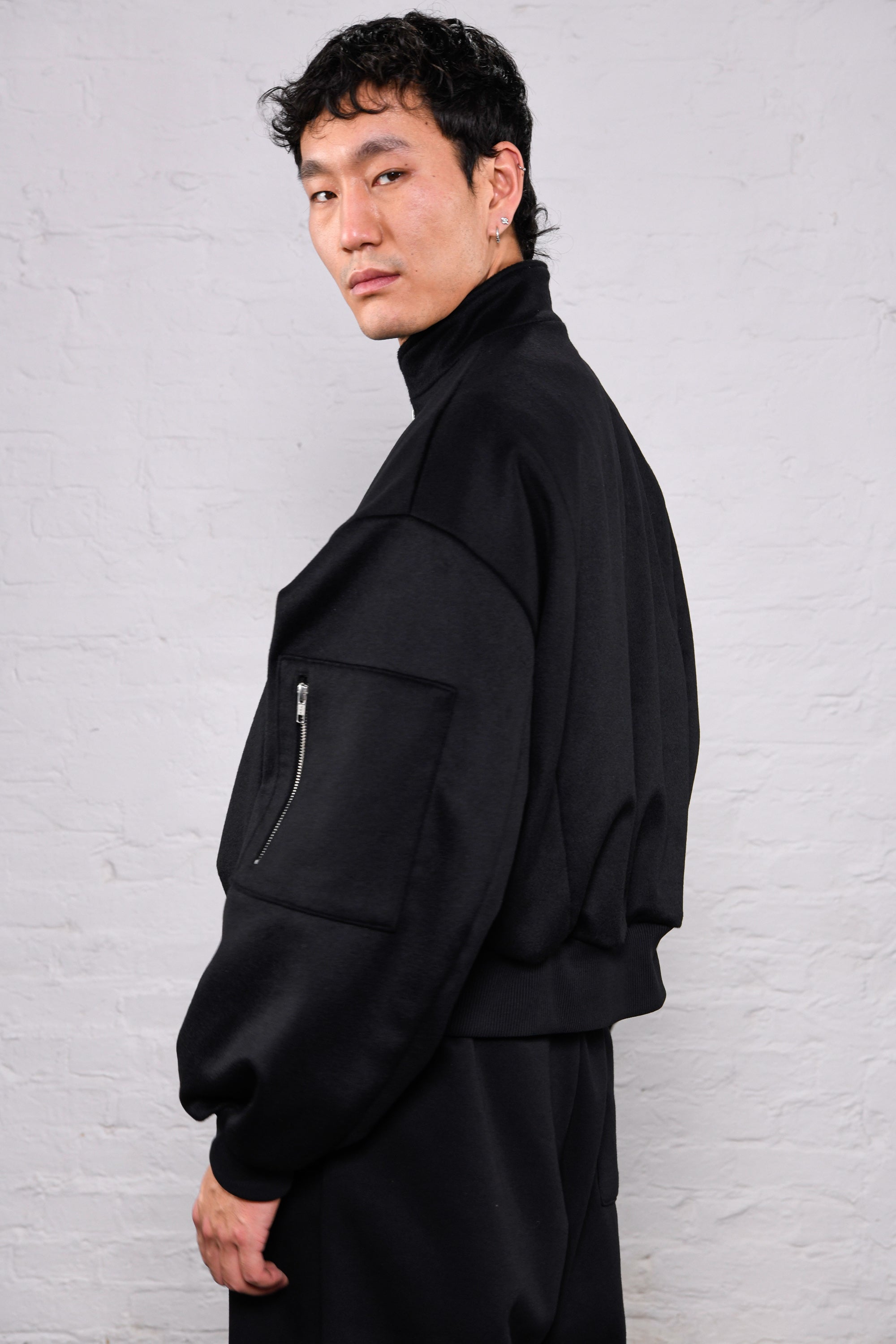Bomber jacket black