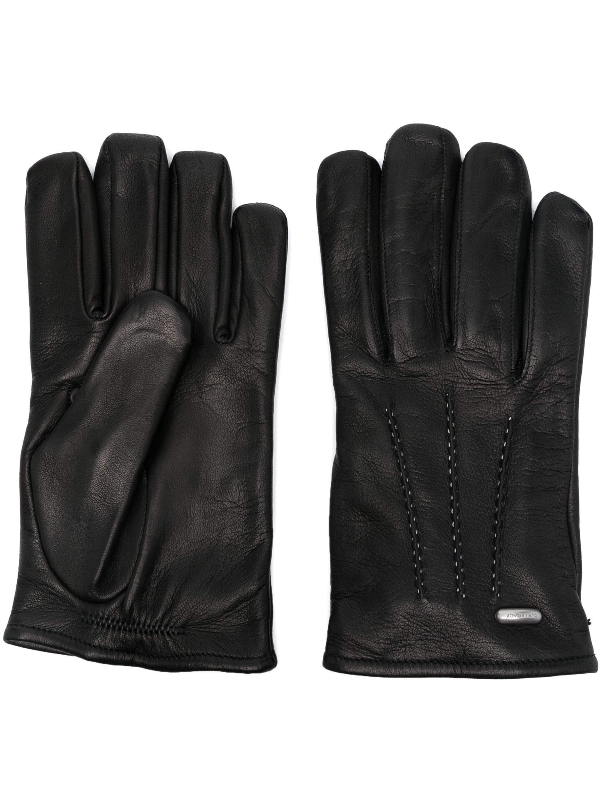 His gloves