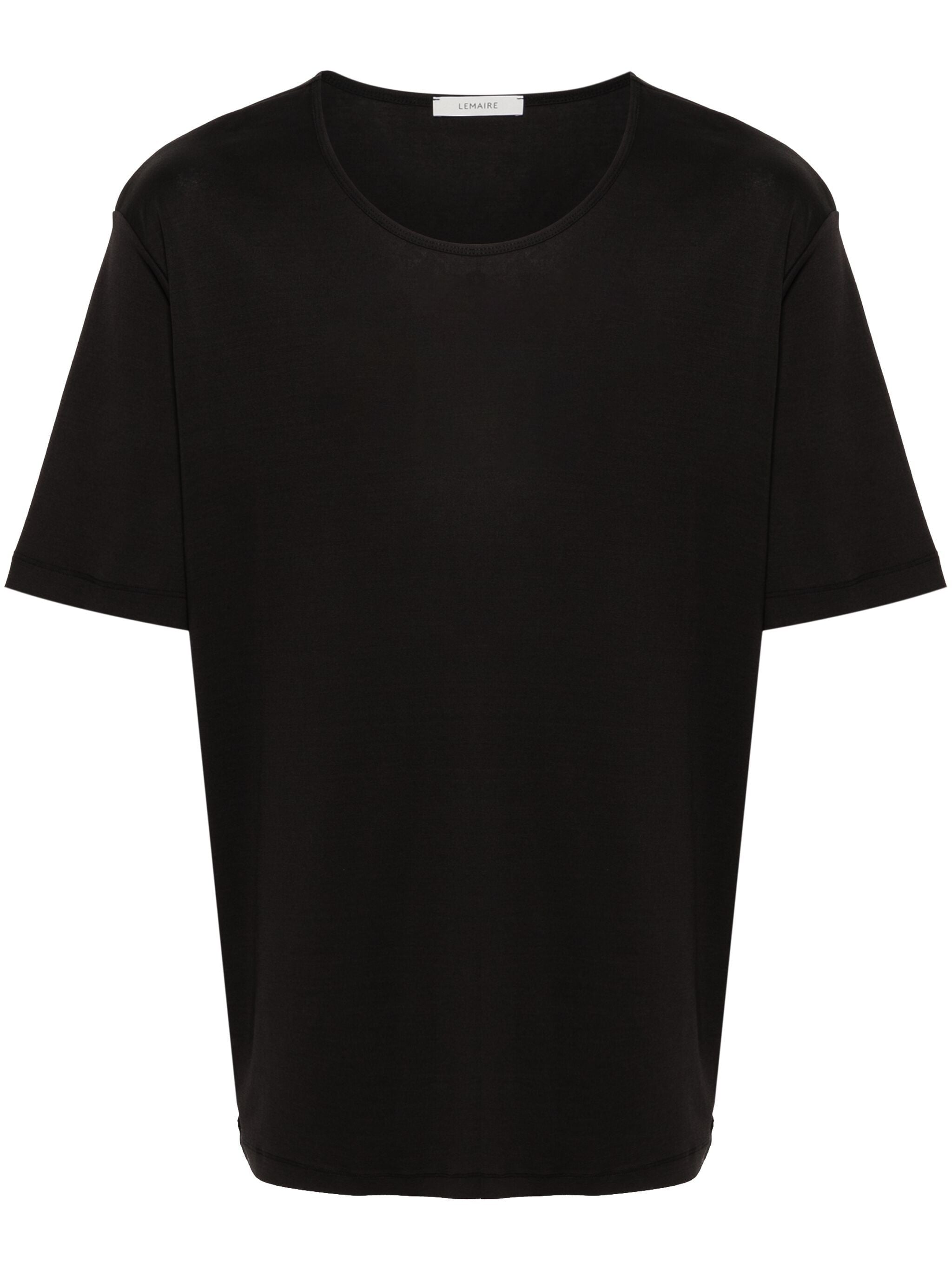 Rib u neck t-shirt