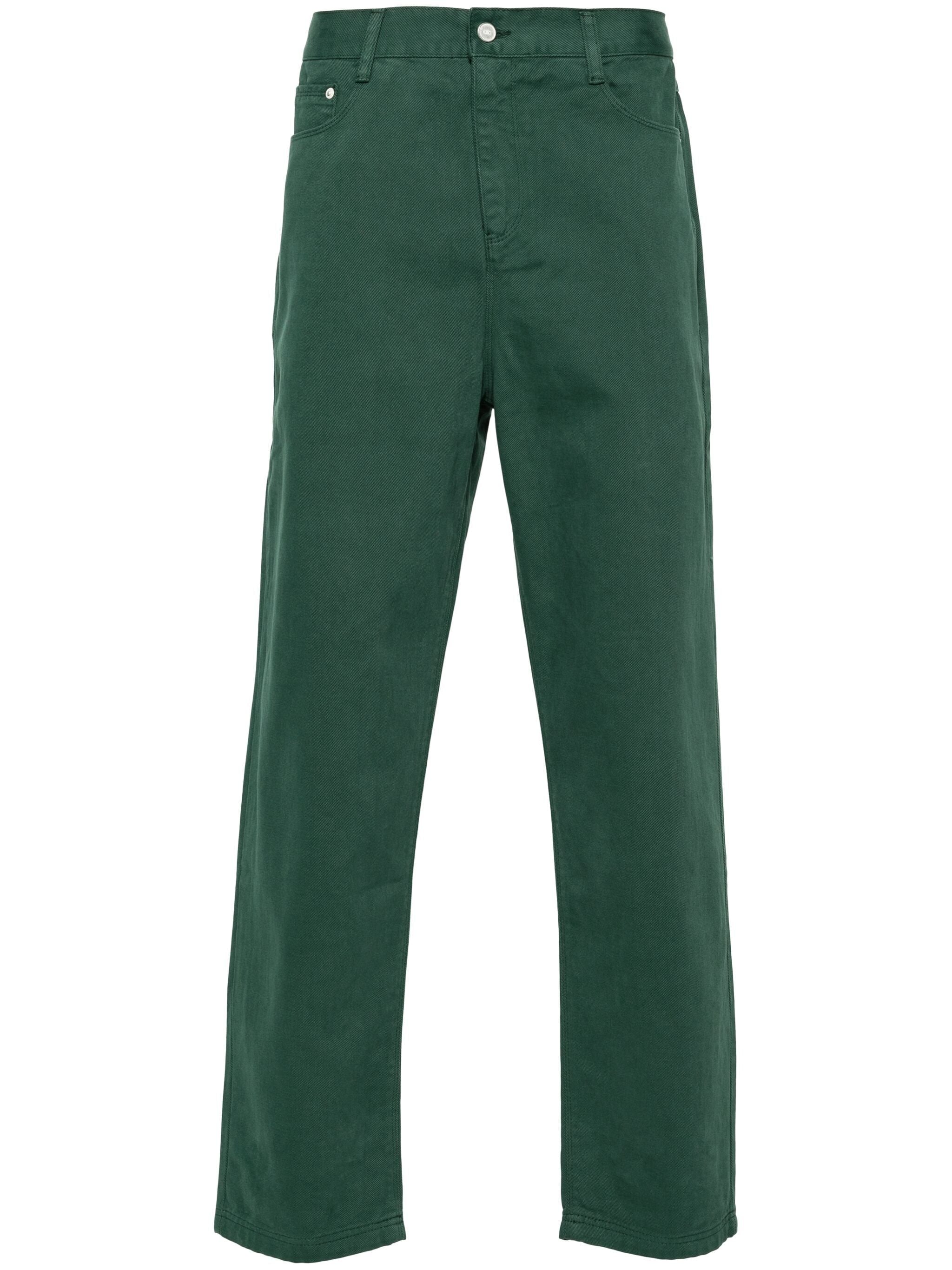Arte round pocket embroidery jeans