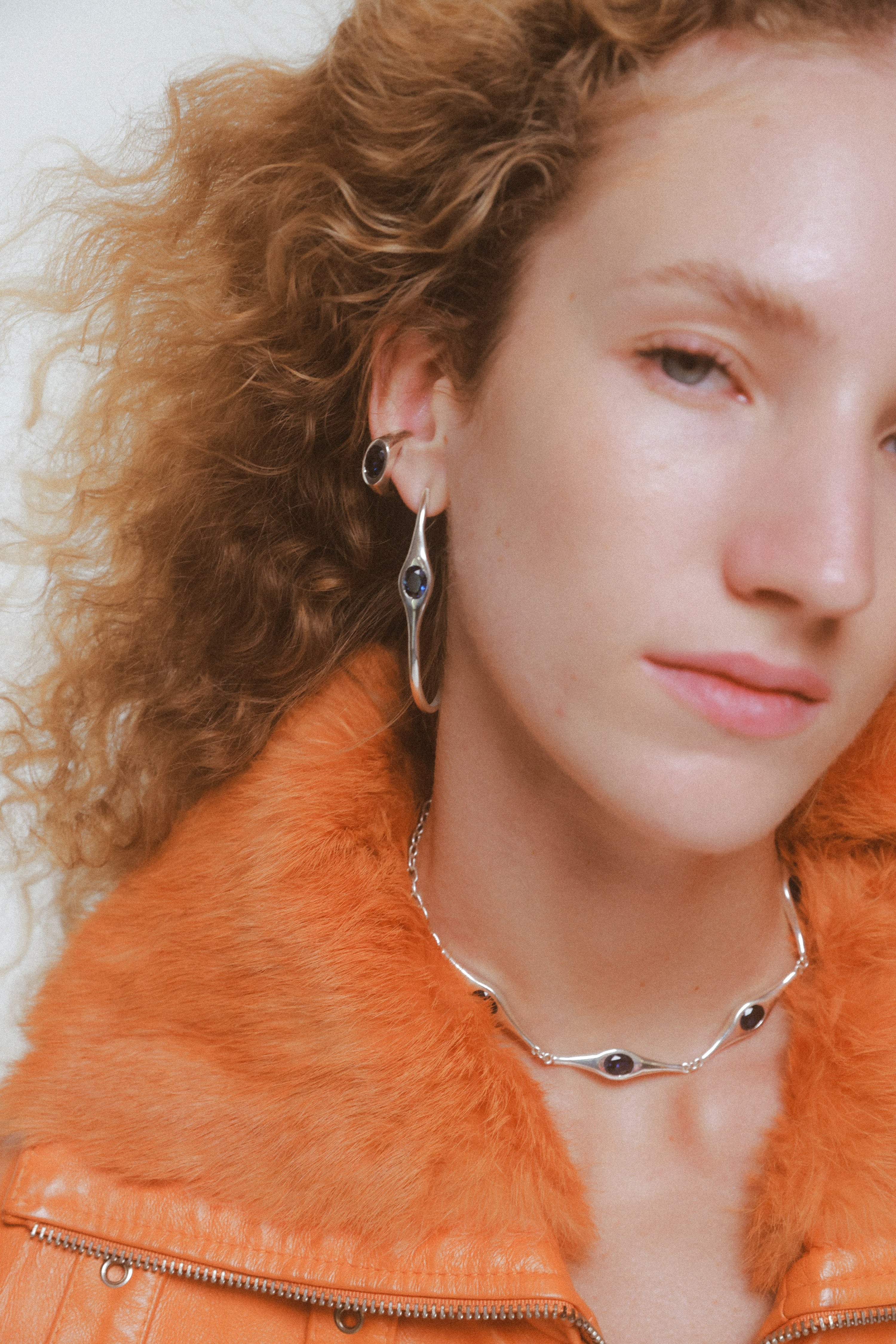 Multiring necklace